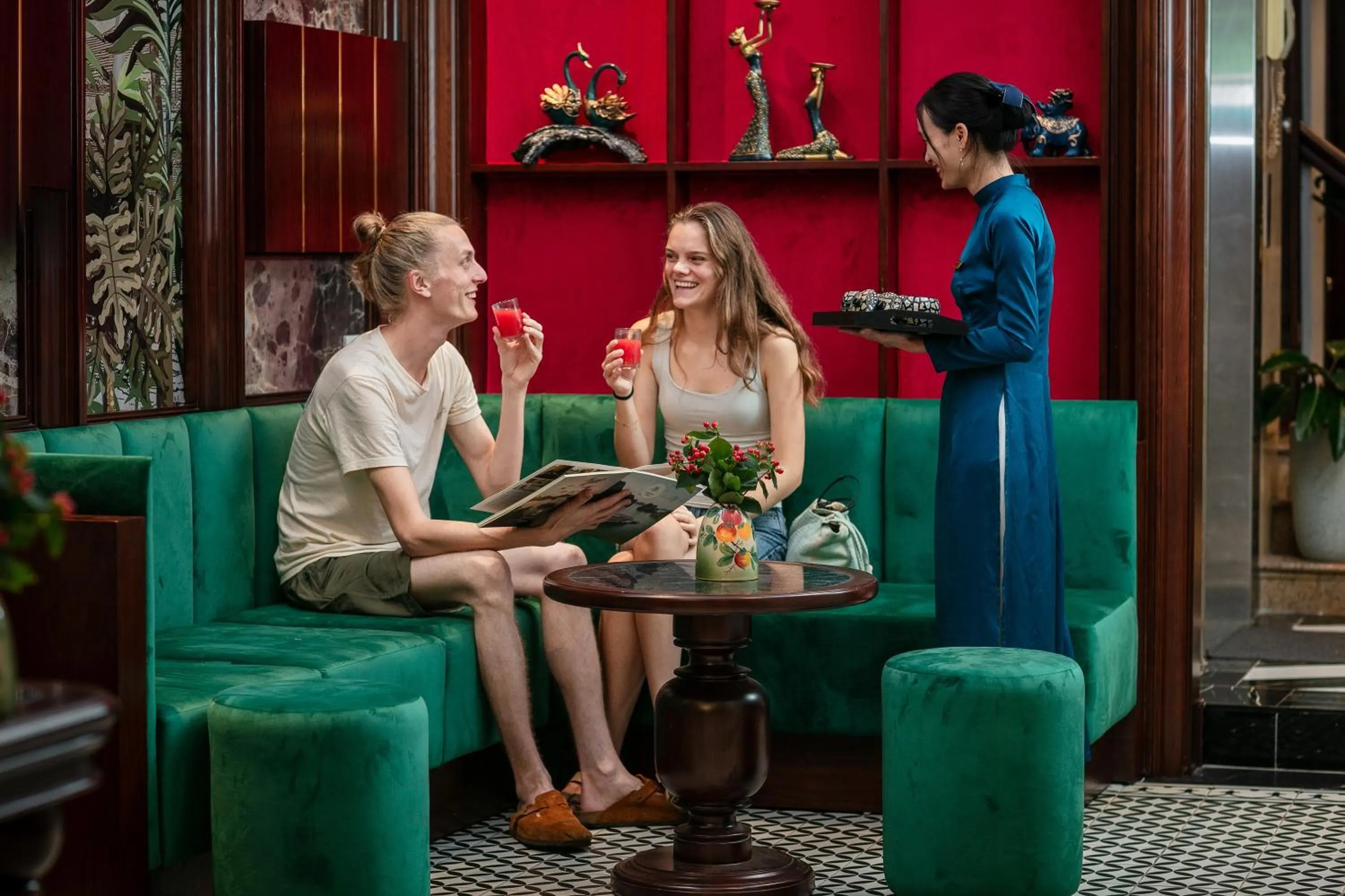 Lobby or reception in Serene Central Hotel