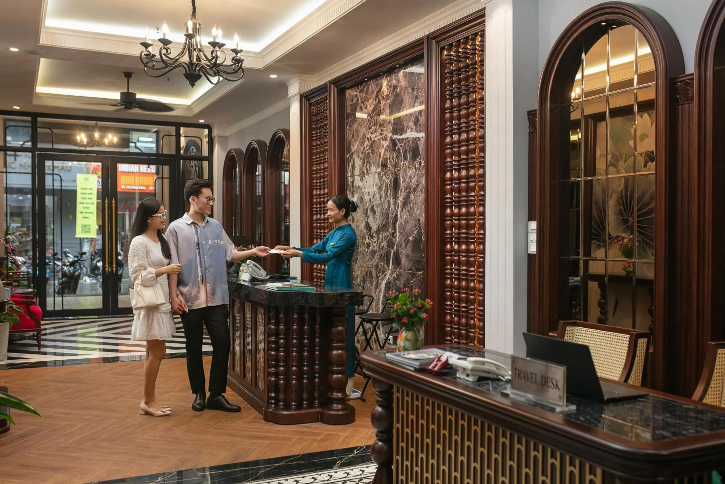 Lobby or reception in Serene Central Hotel