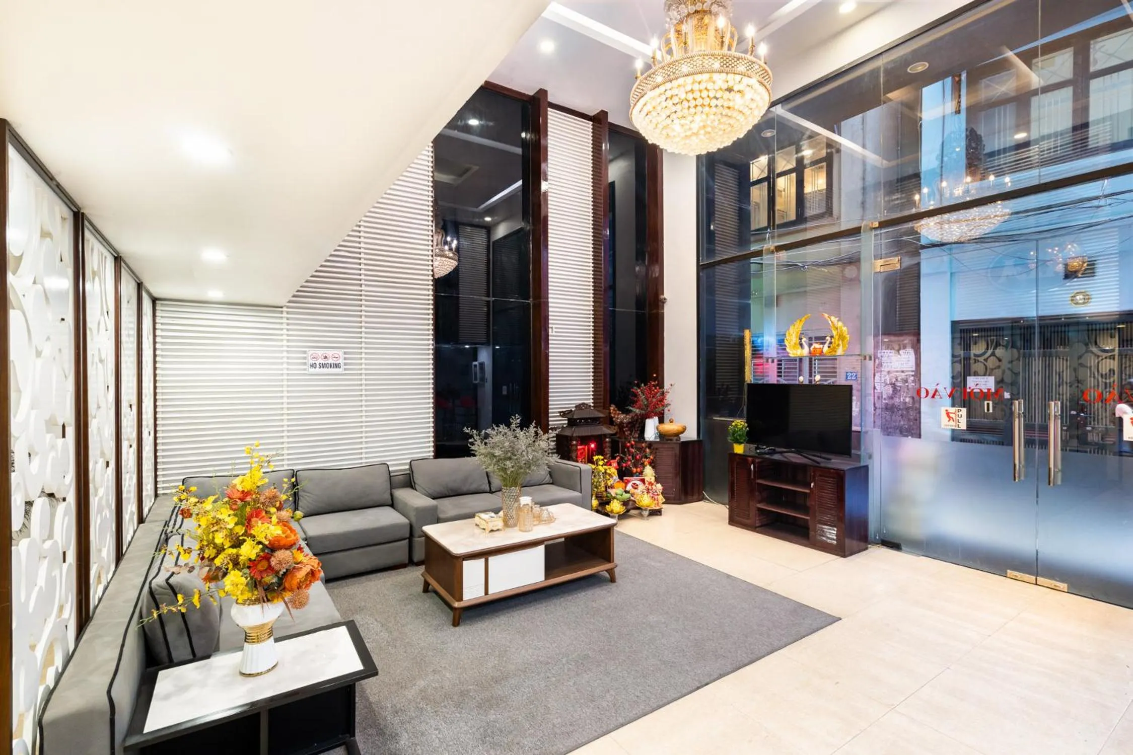 Seating area in S79 Kieu Anh Hotel