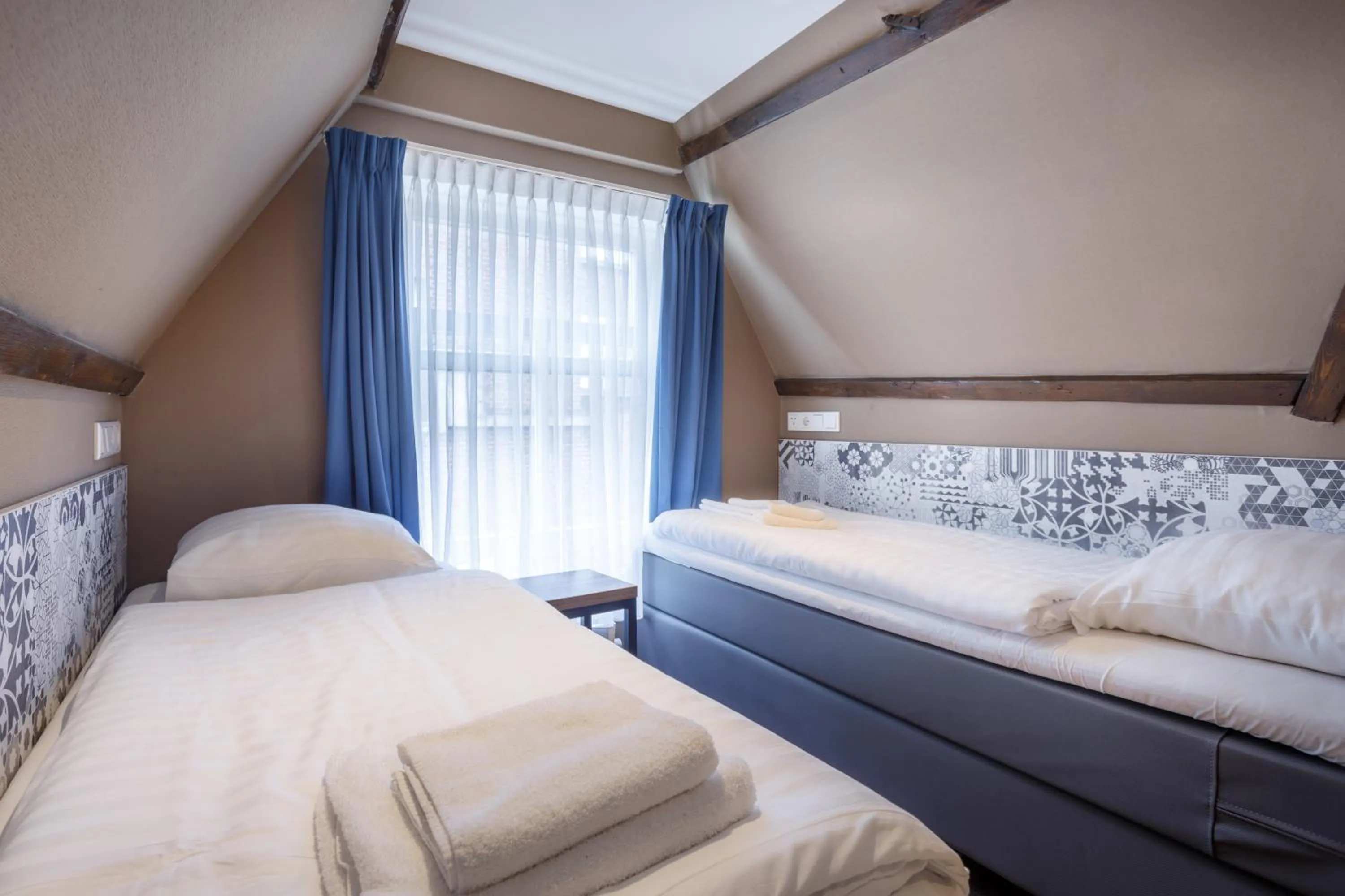 Bed in The Old Nickel Hotel