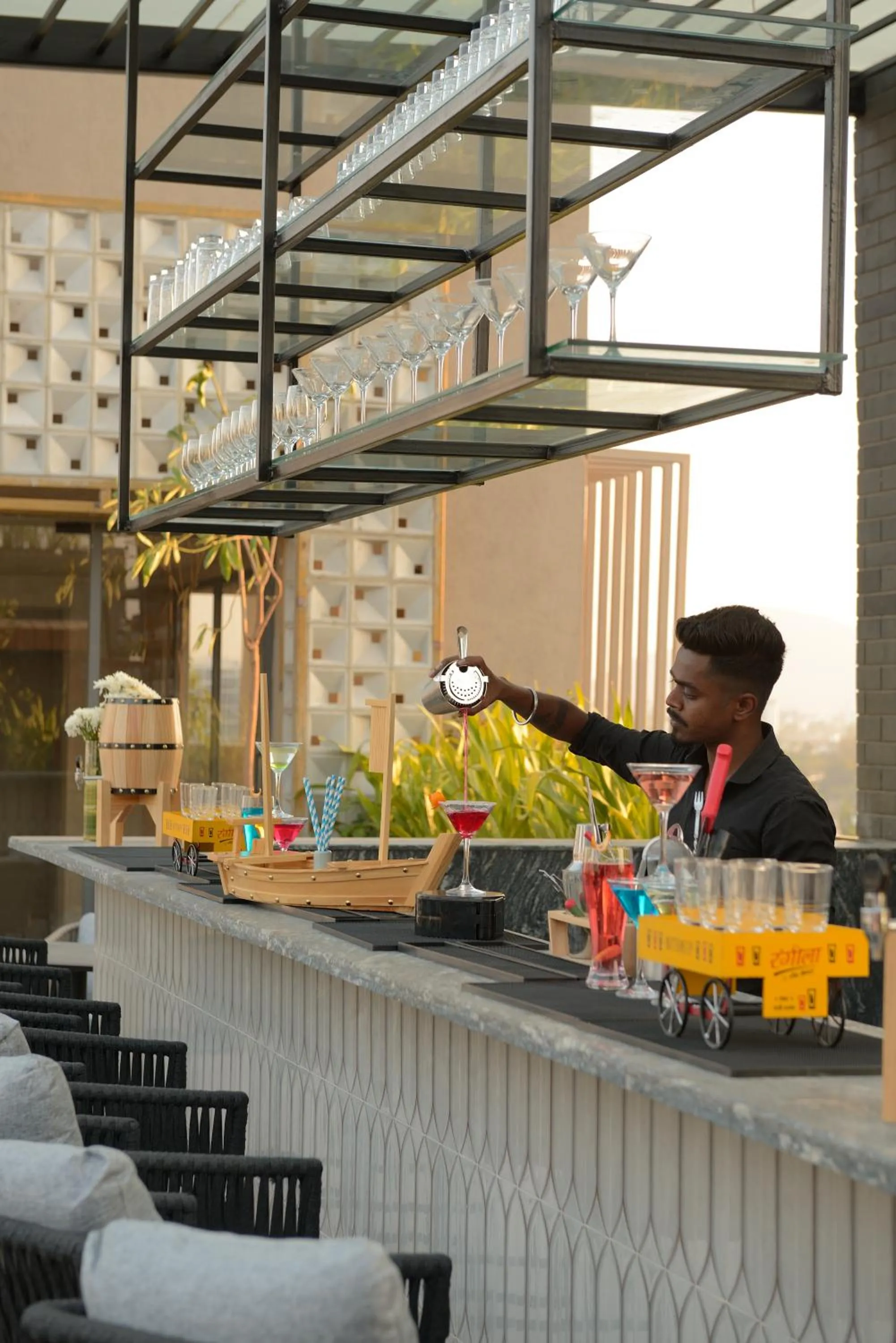 Lounge or bar in Treat Hotel Nashik City Center