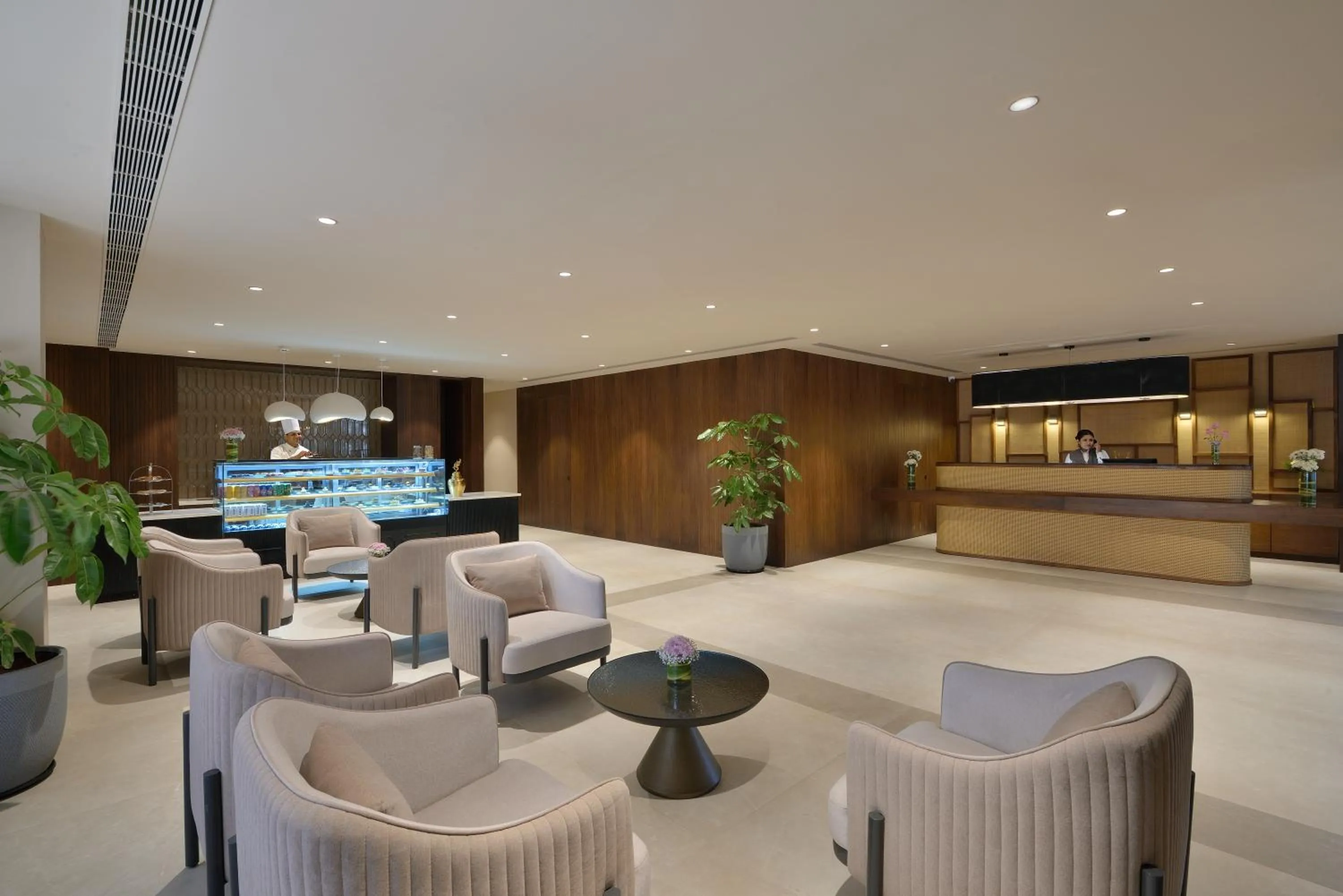 Lobby or reception in Treat Hotel Nashik City Center