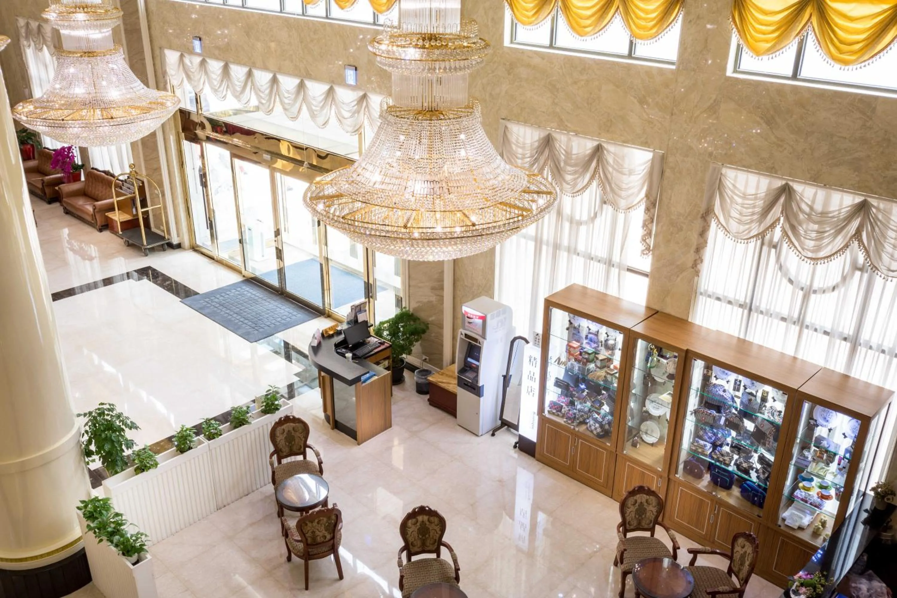 Lobby or reception in Royal Chiayi Hotel