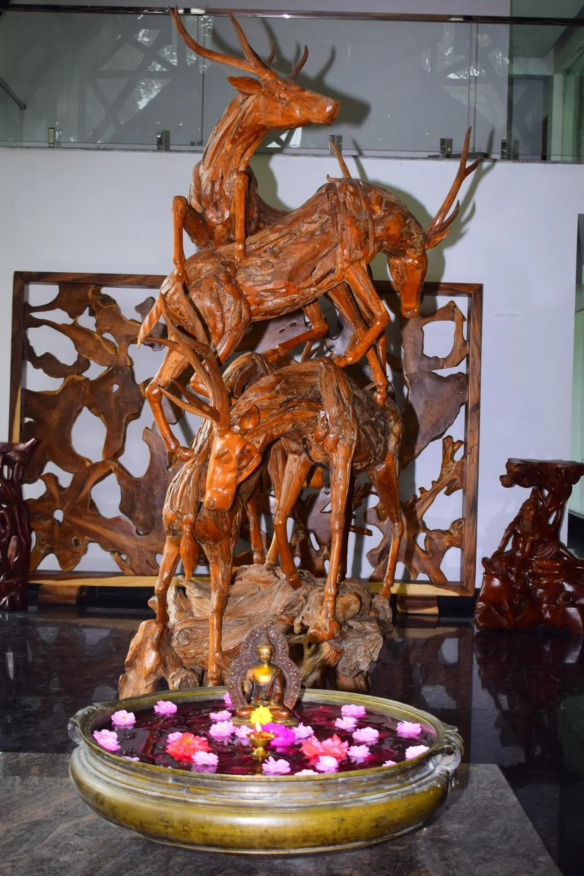 Decorative detail in Elixir Woods Luxury Resort And Spa, Munnar