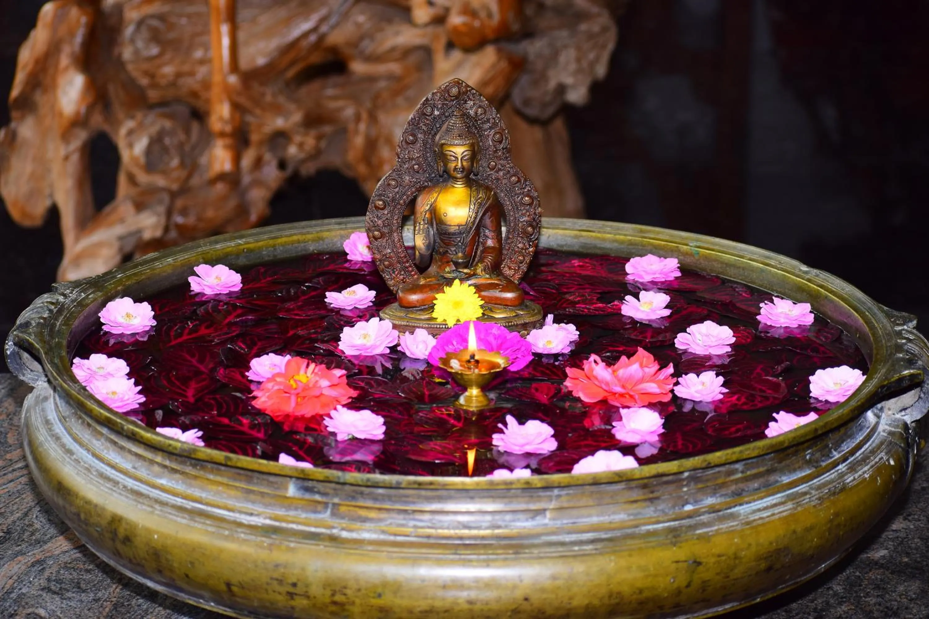 Decorative detail in Elixir Woods Luxury Resort And Spa, Munnar