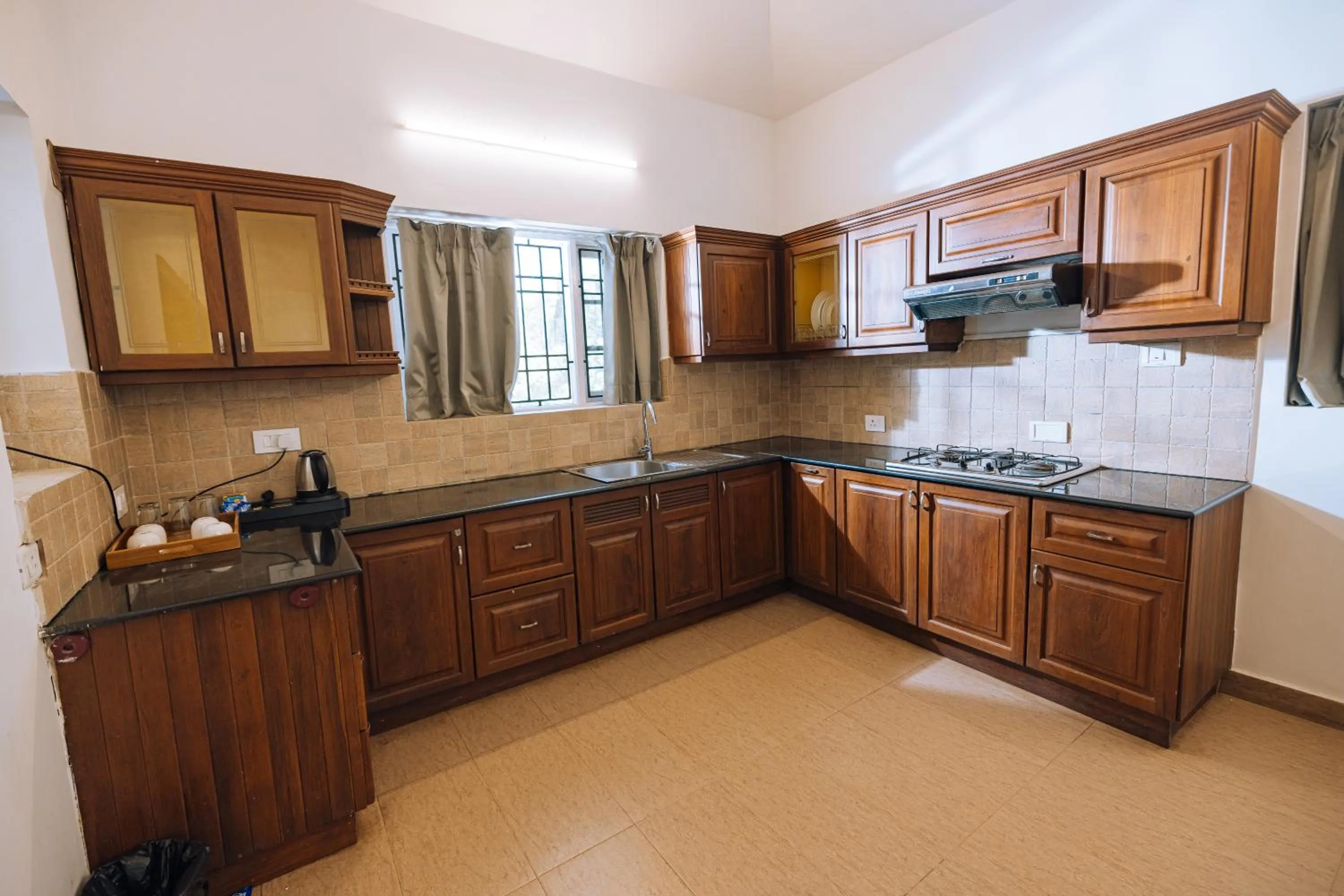 Kitchen or kitchenette in Elixir Woods Luxury Resort And Spa, Munnar