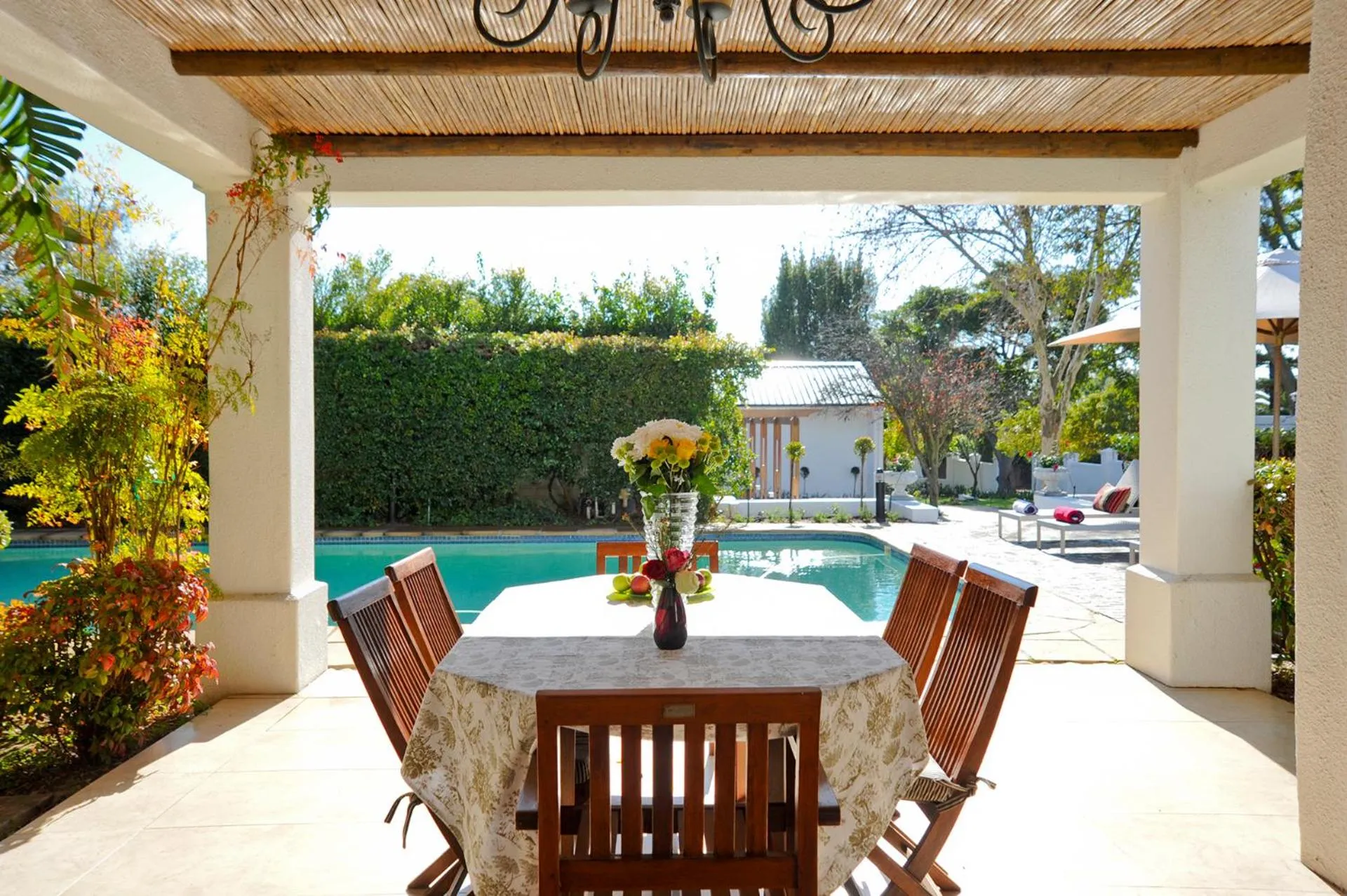 Garden in Evertsdal Guesthouse