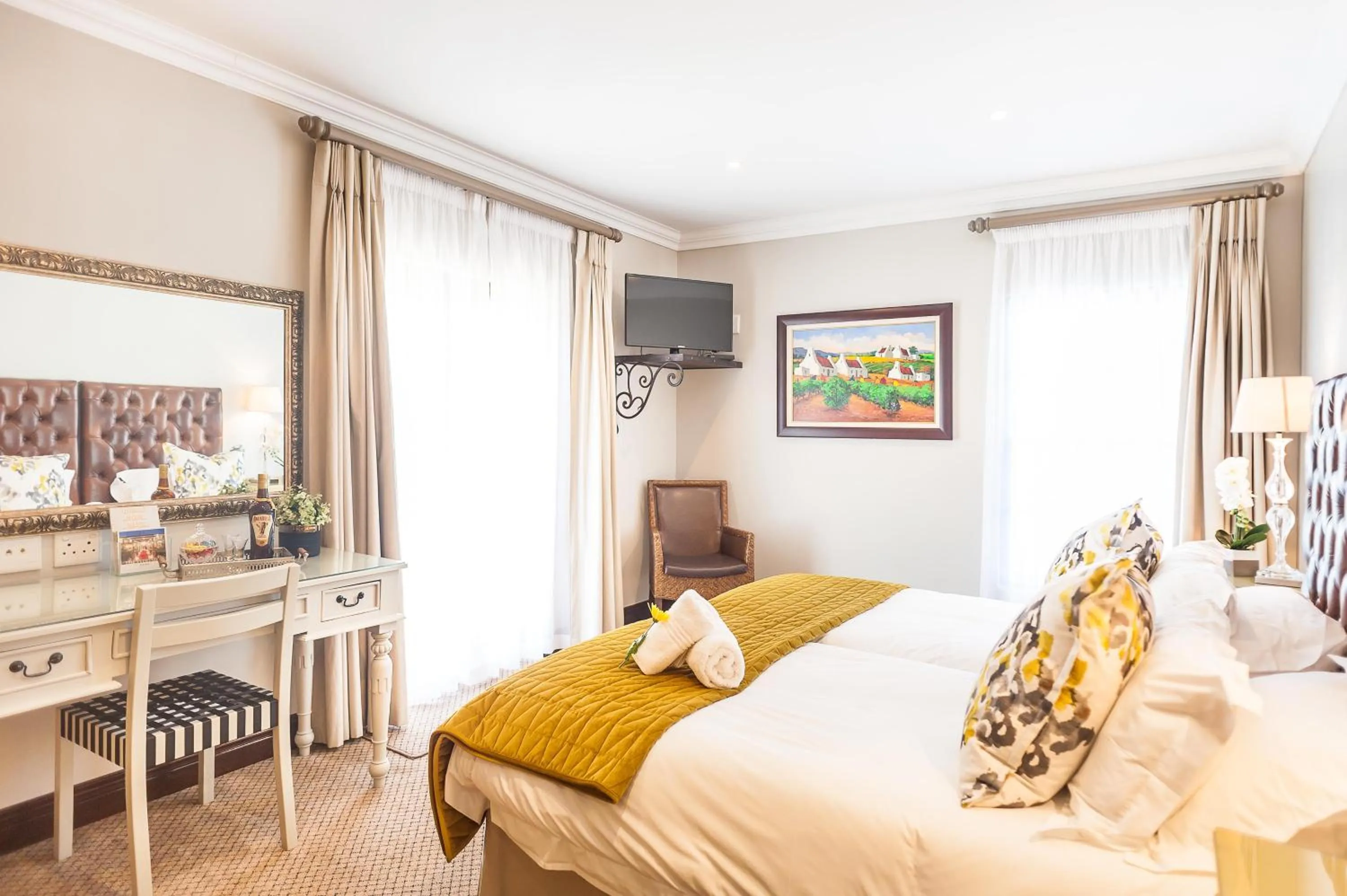 Bed in Evertsdal Guesthouse