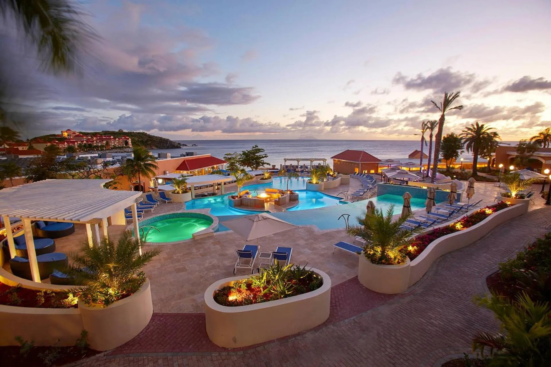 Swimming pool in Oceans at Divi Little Bay