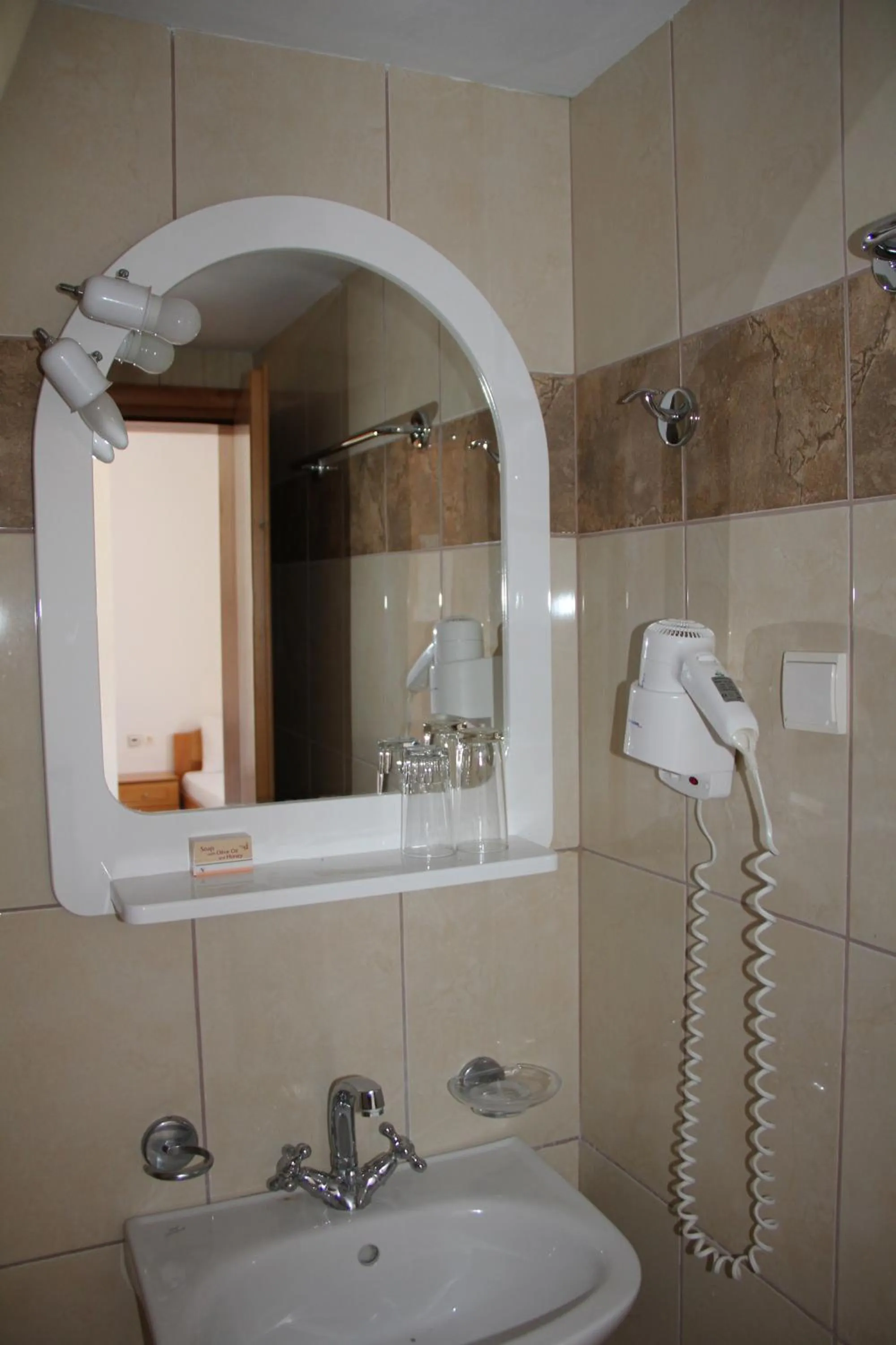 Bathroom in Hotel Stavris