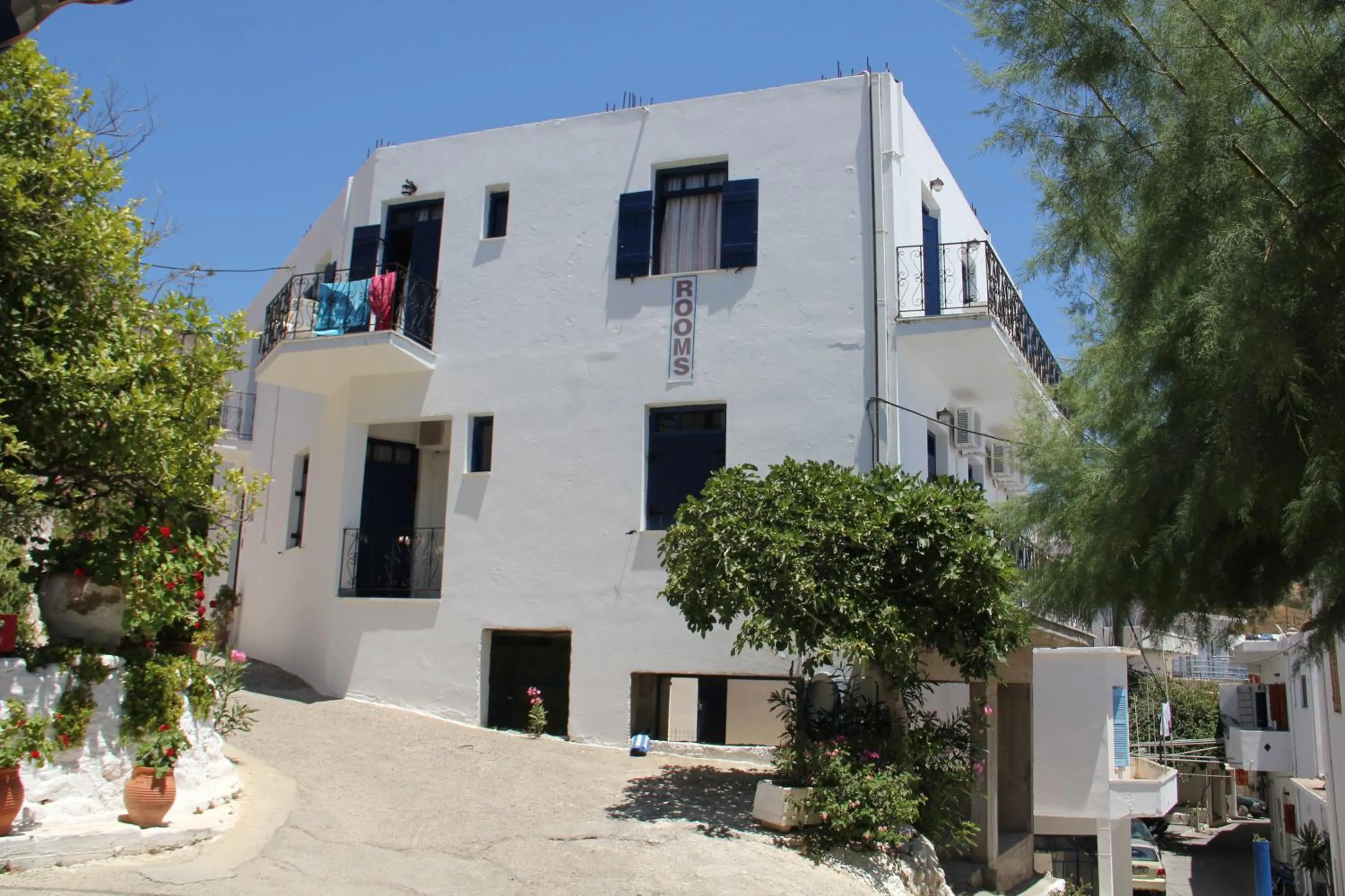 Facade/entrance in Hotel Stavris