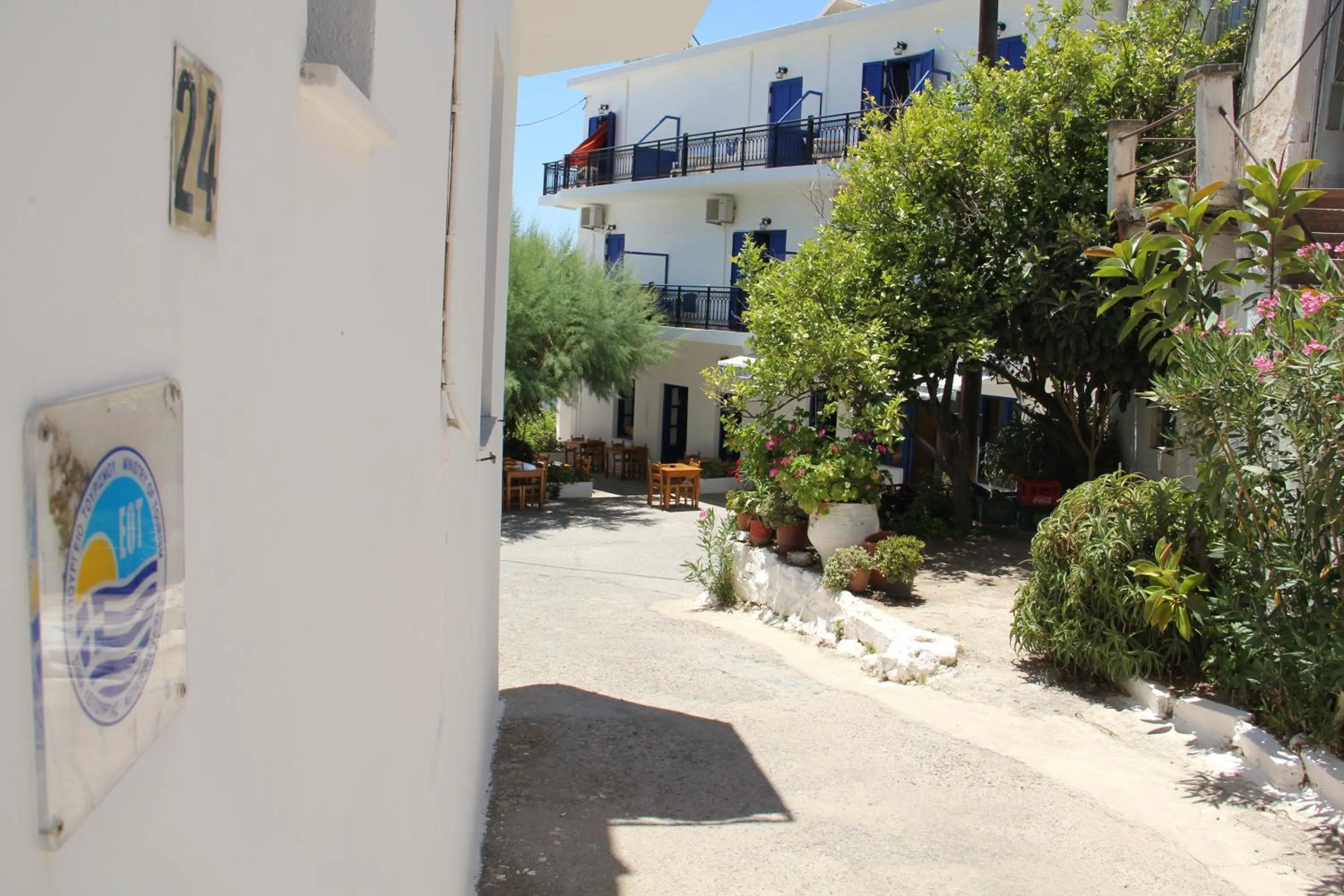 Garden in Hotel Stavris