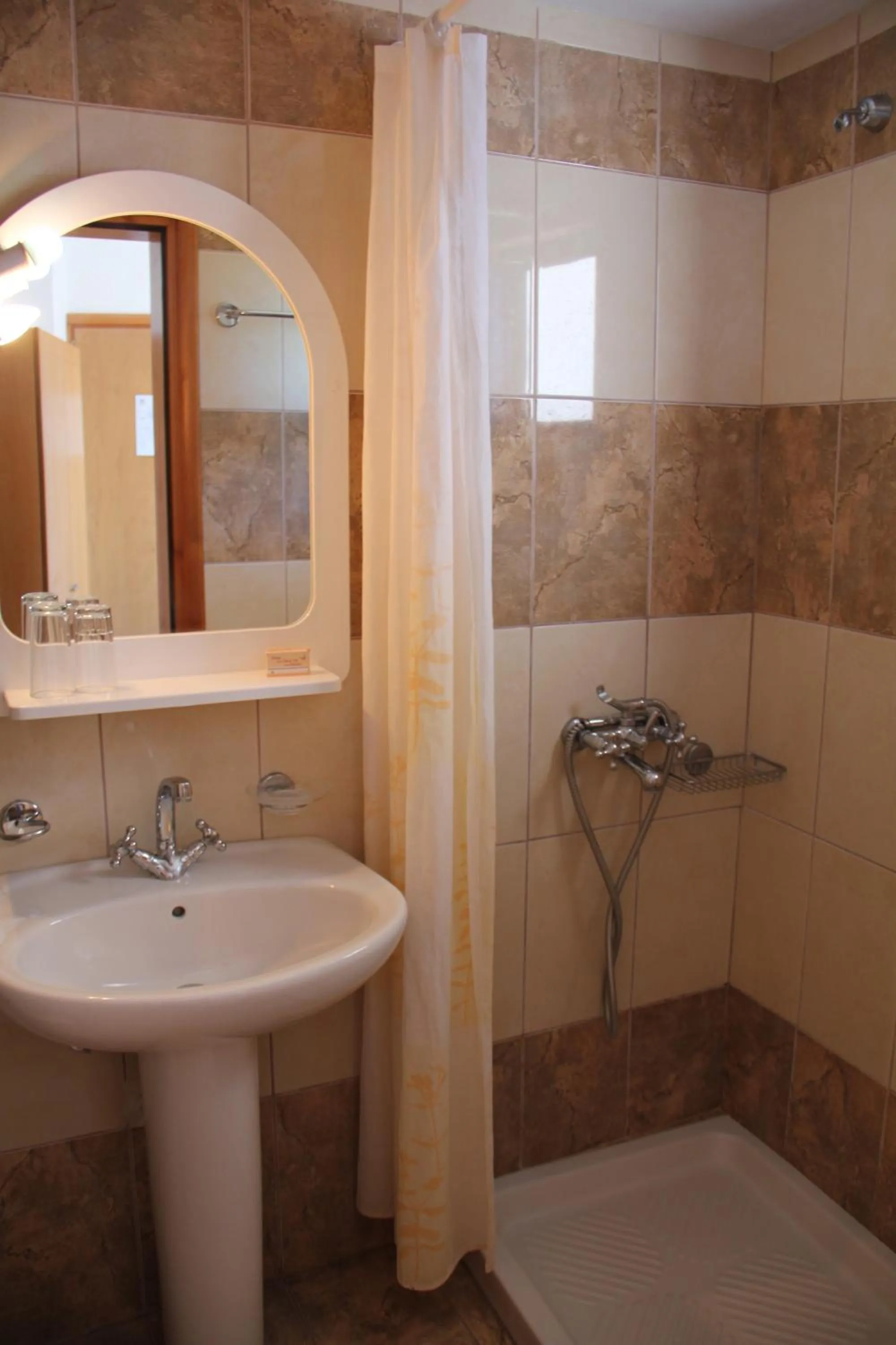 Bathroom in Hotel Stavris