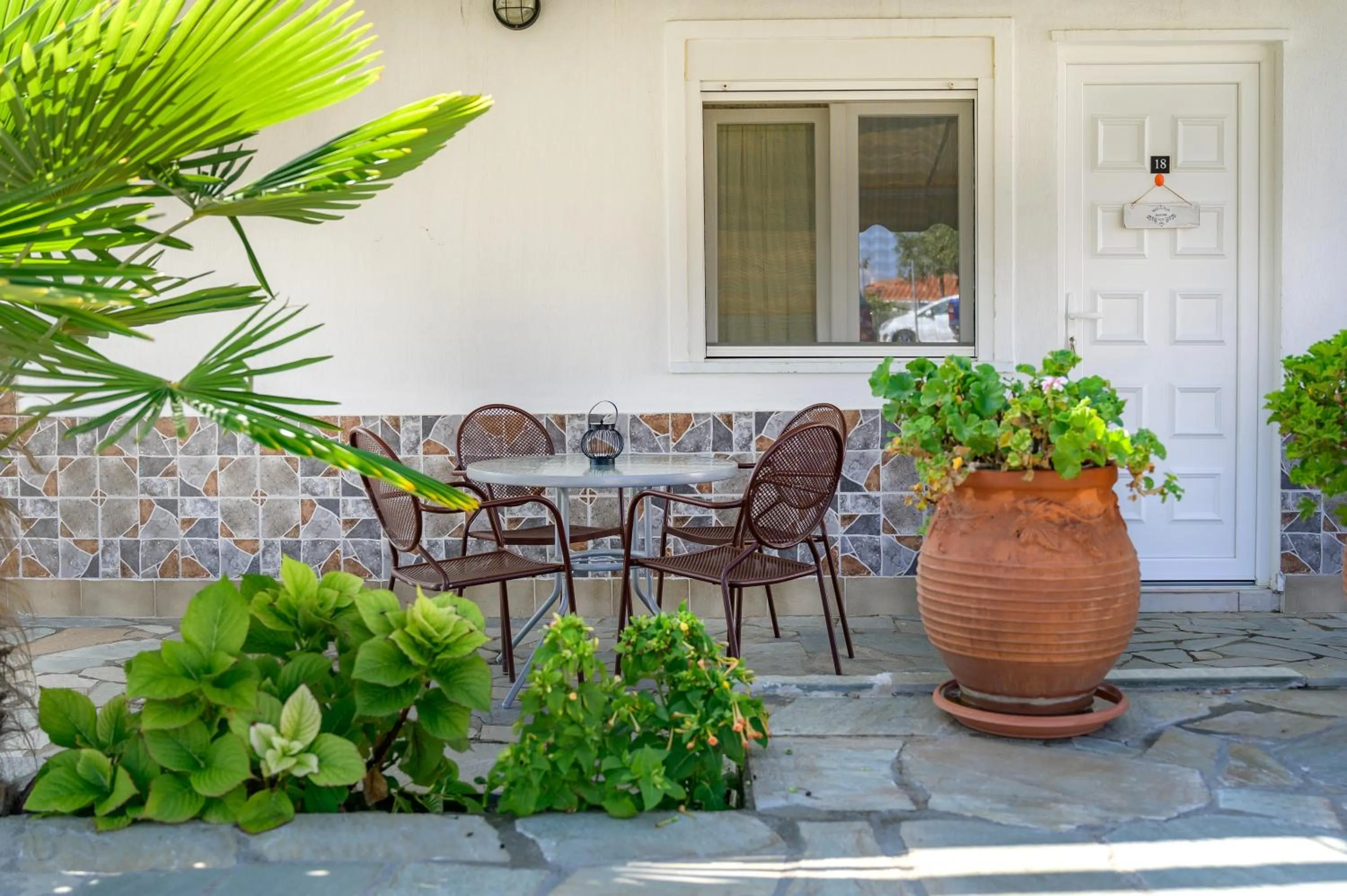 Patio in Demi Studios