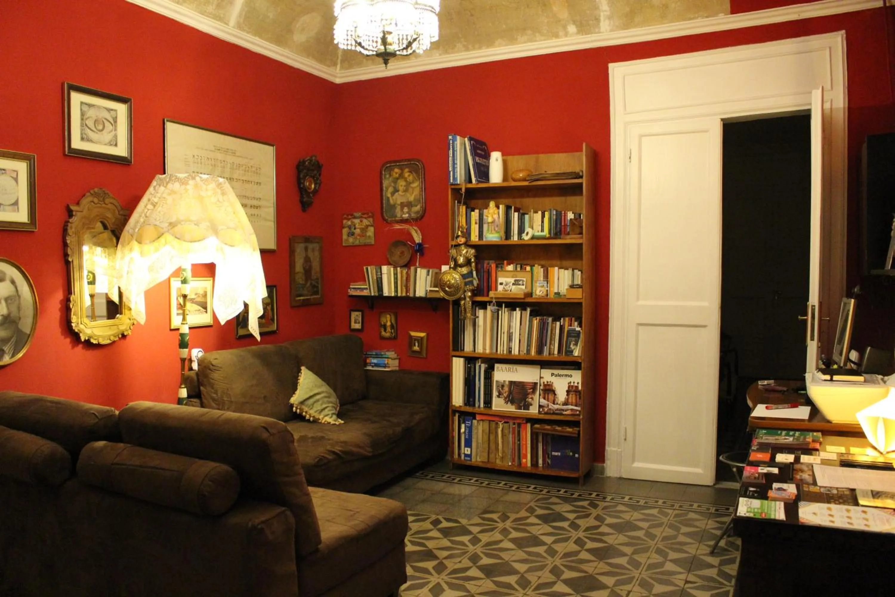 Living room in La Via delle Biciclette