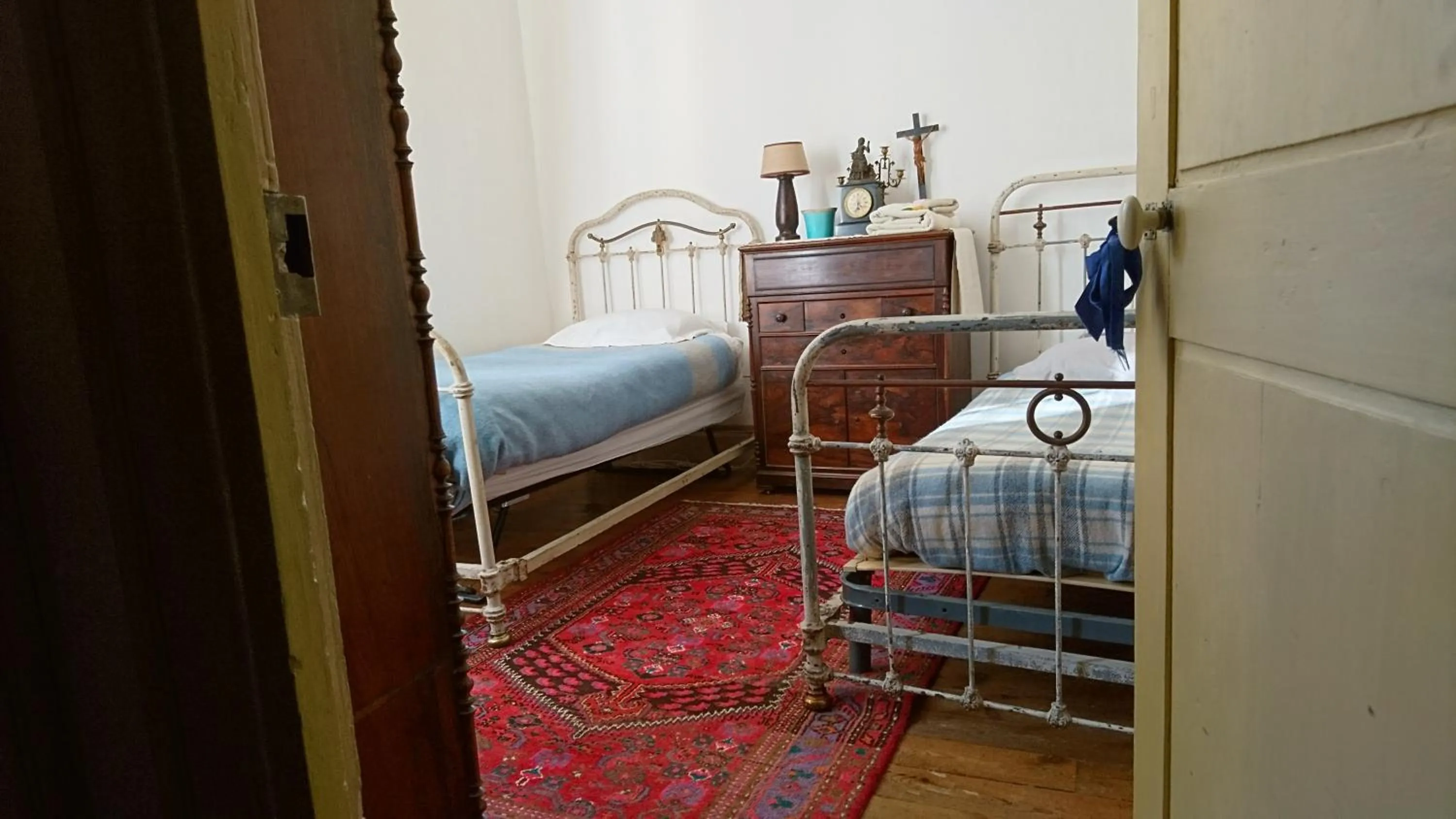 Bed in Chateau de Durianne
