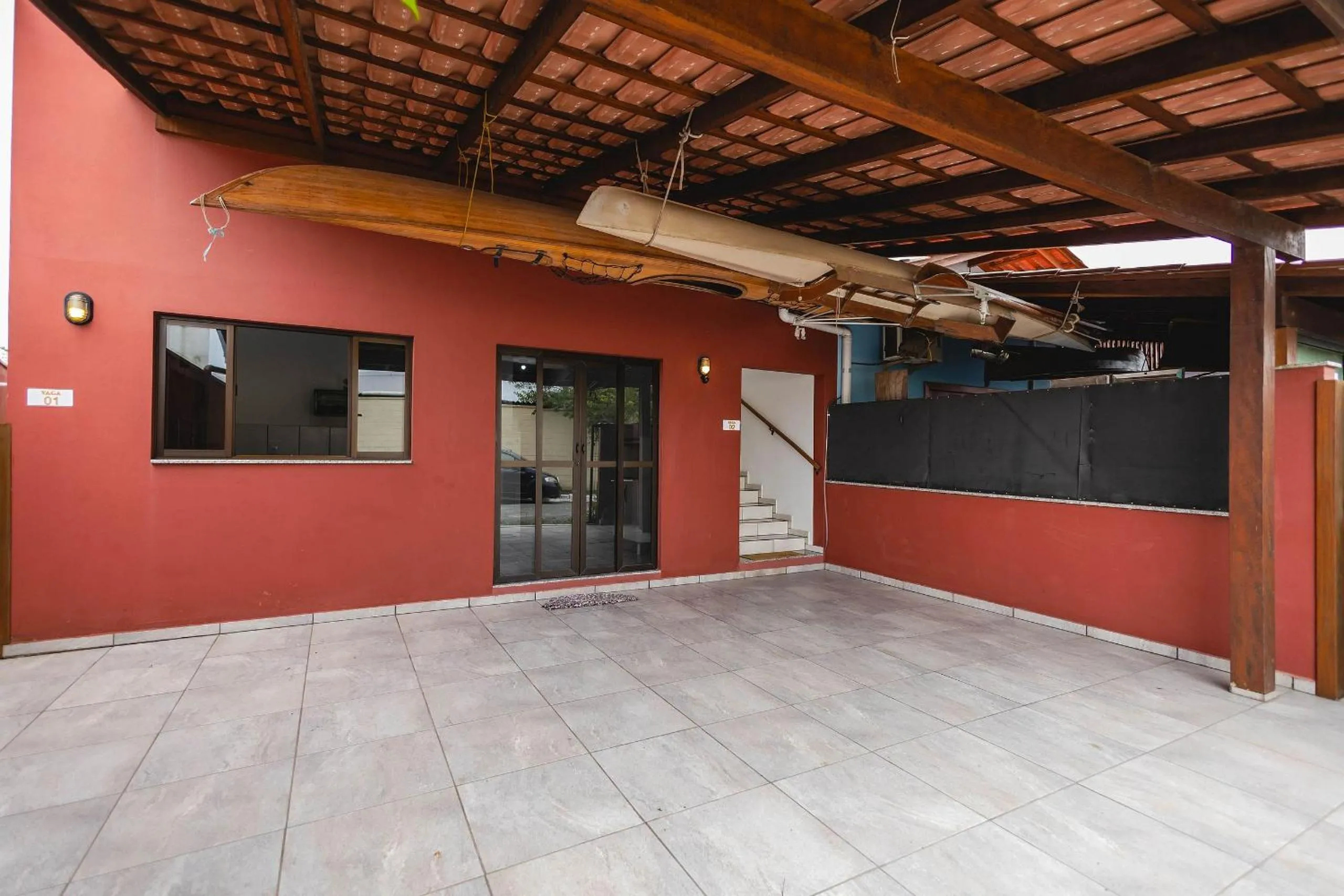 Area and facilities in Refúgio encantador em Piçarras