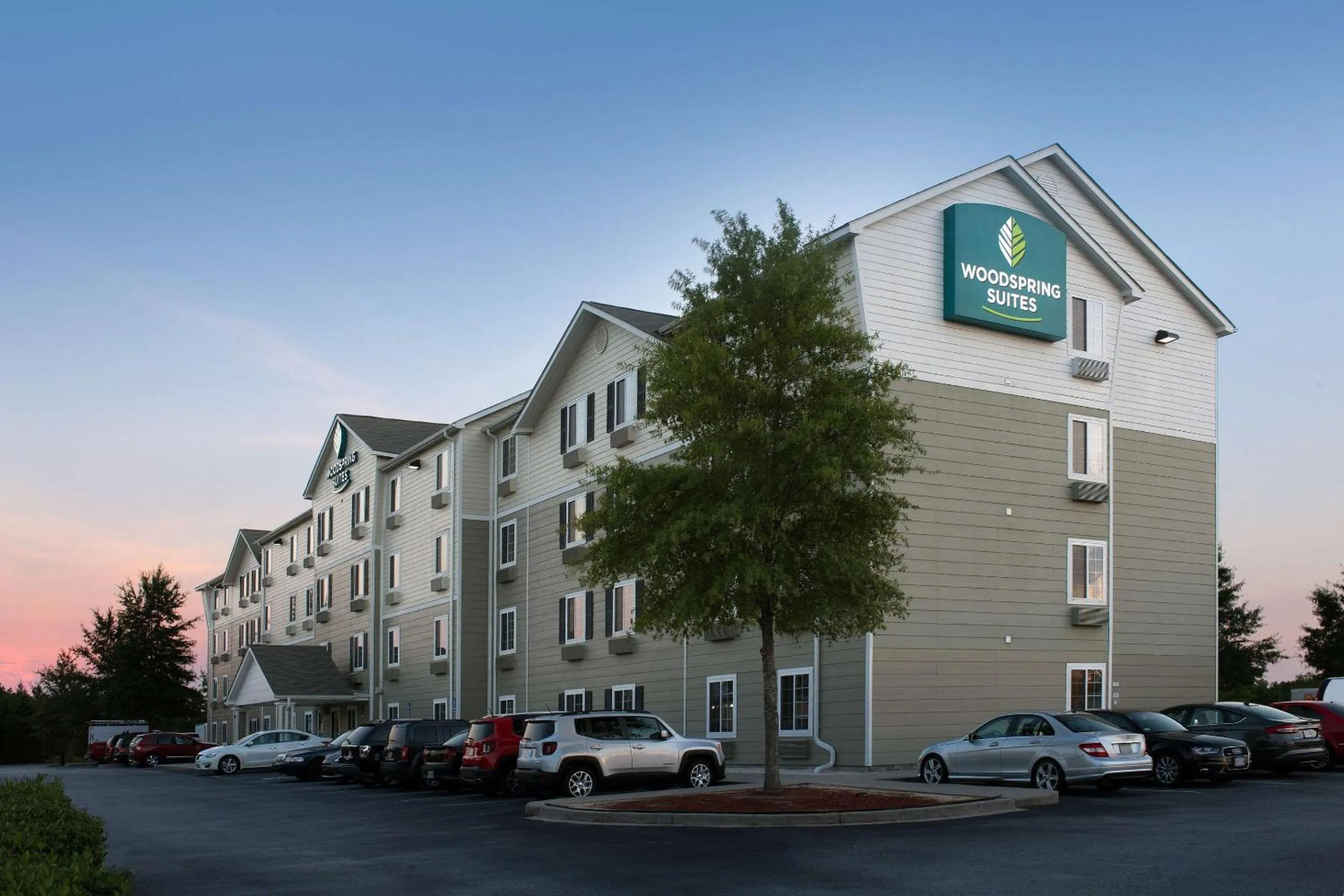 Property building in WoodSpring Suites Columbia Fort Jackson