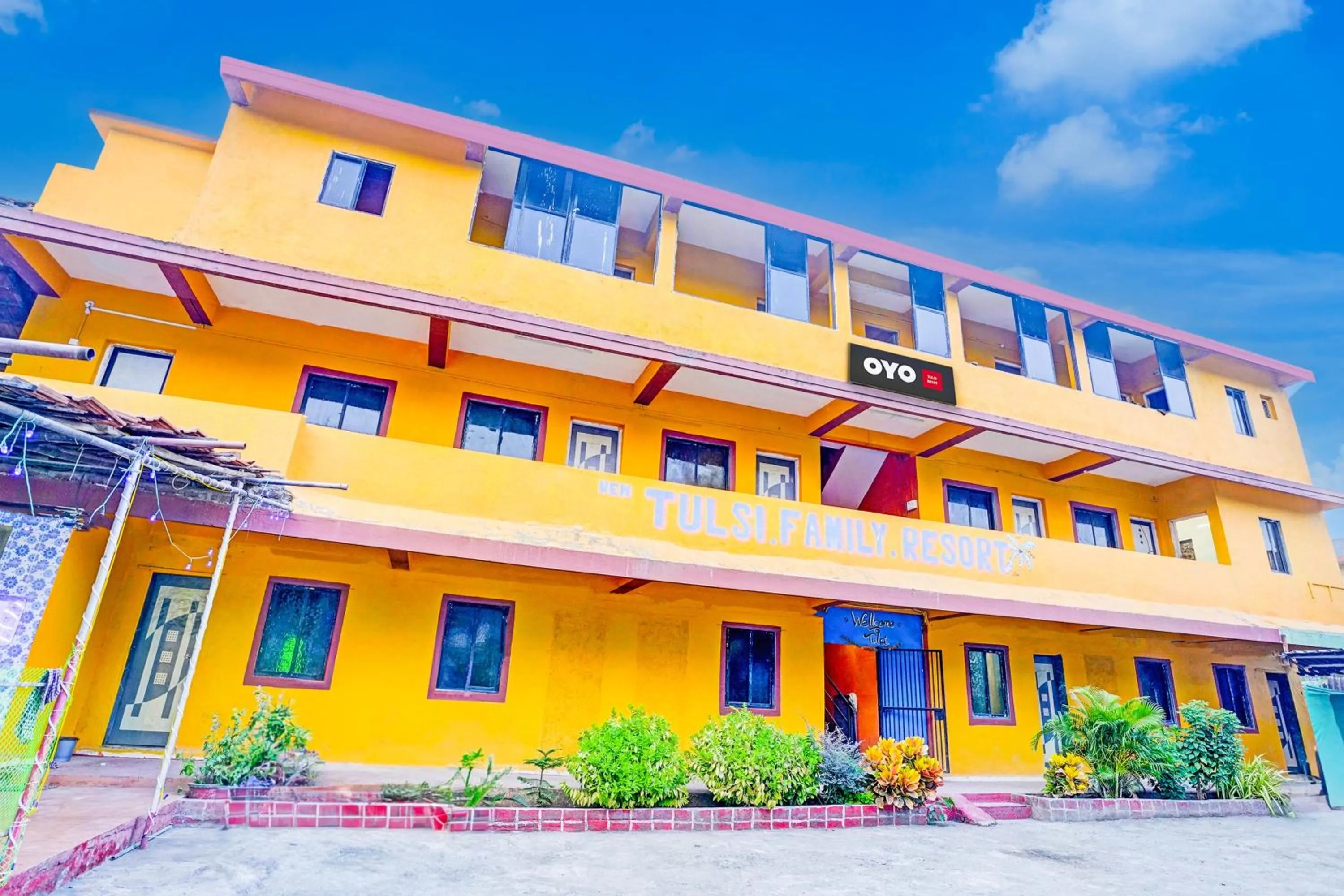 Facade/entrance in Hotel O Tulsi Resort