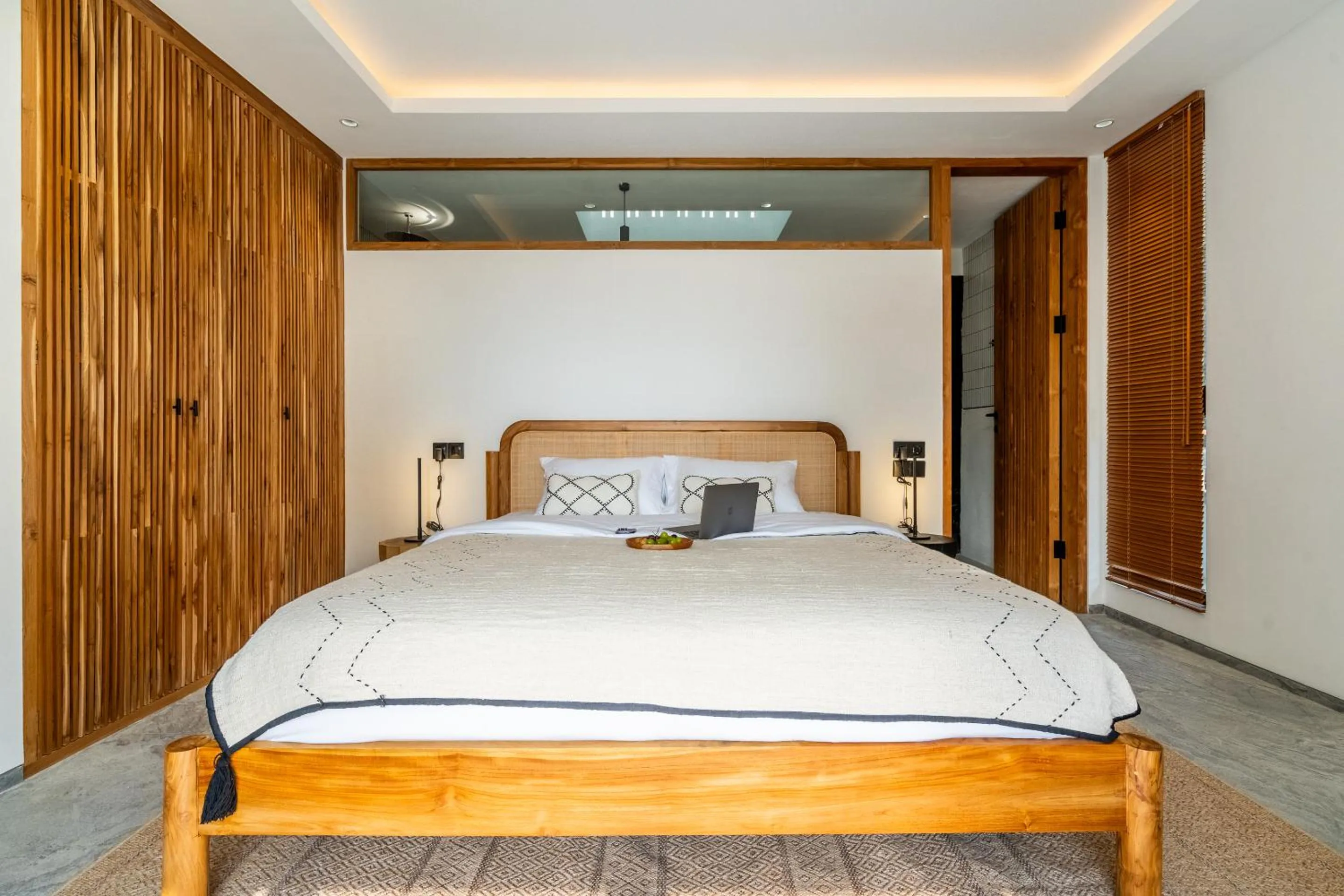 Bed in Happiness Apartments Bali Ubud