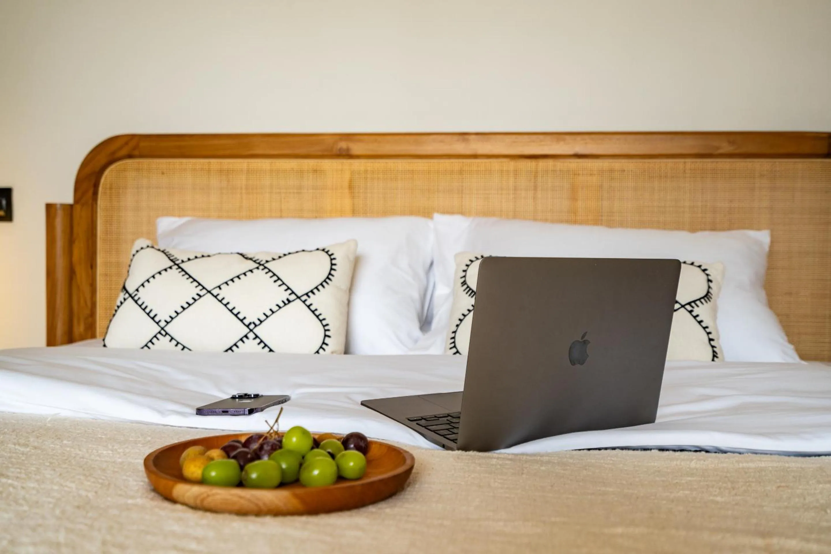 Bed in Happiness Apartments Bali Ubud