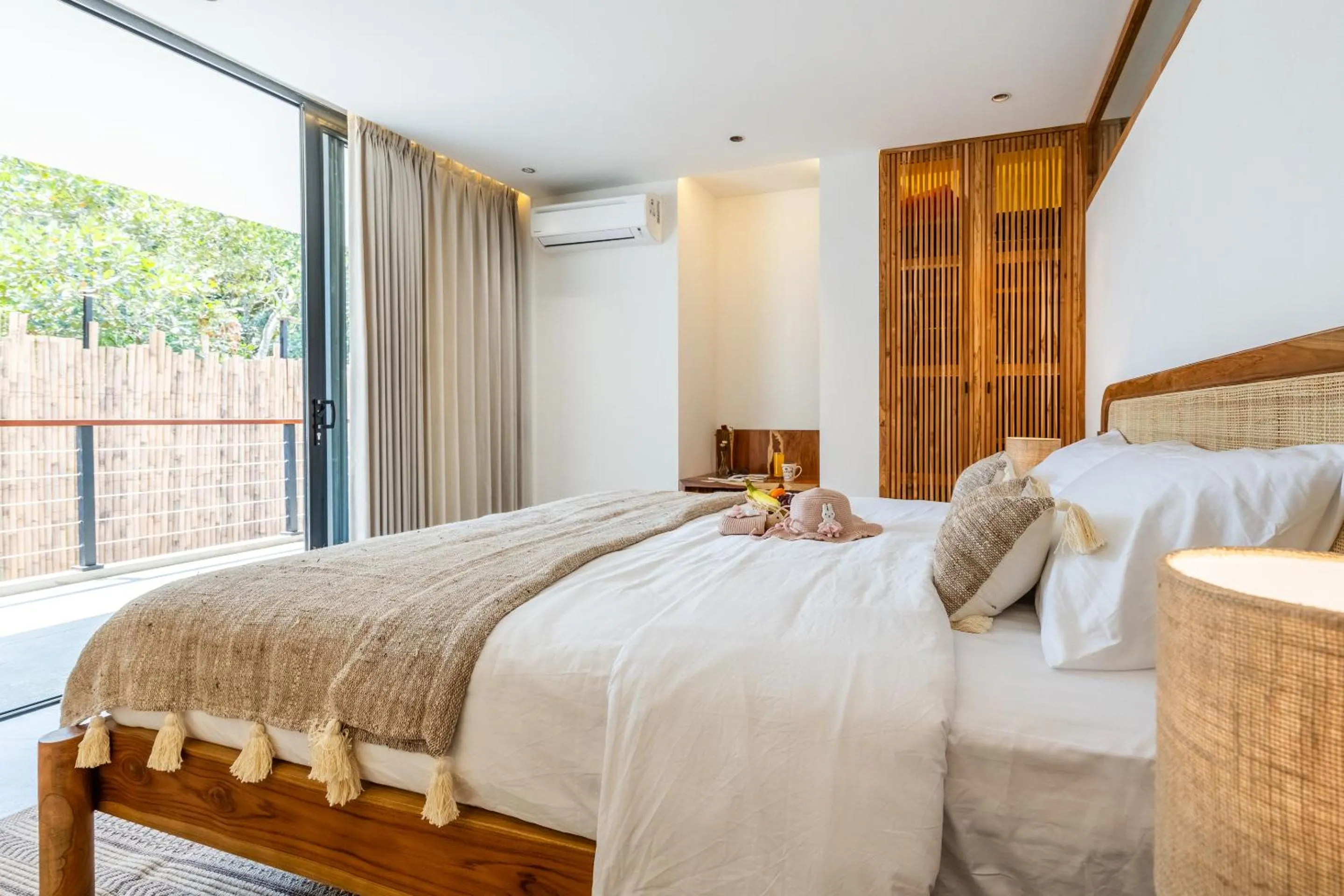 Bed in Happiness Apartments Bali Ubud
