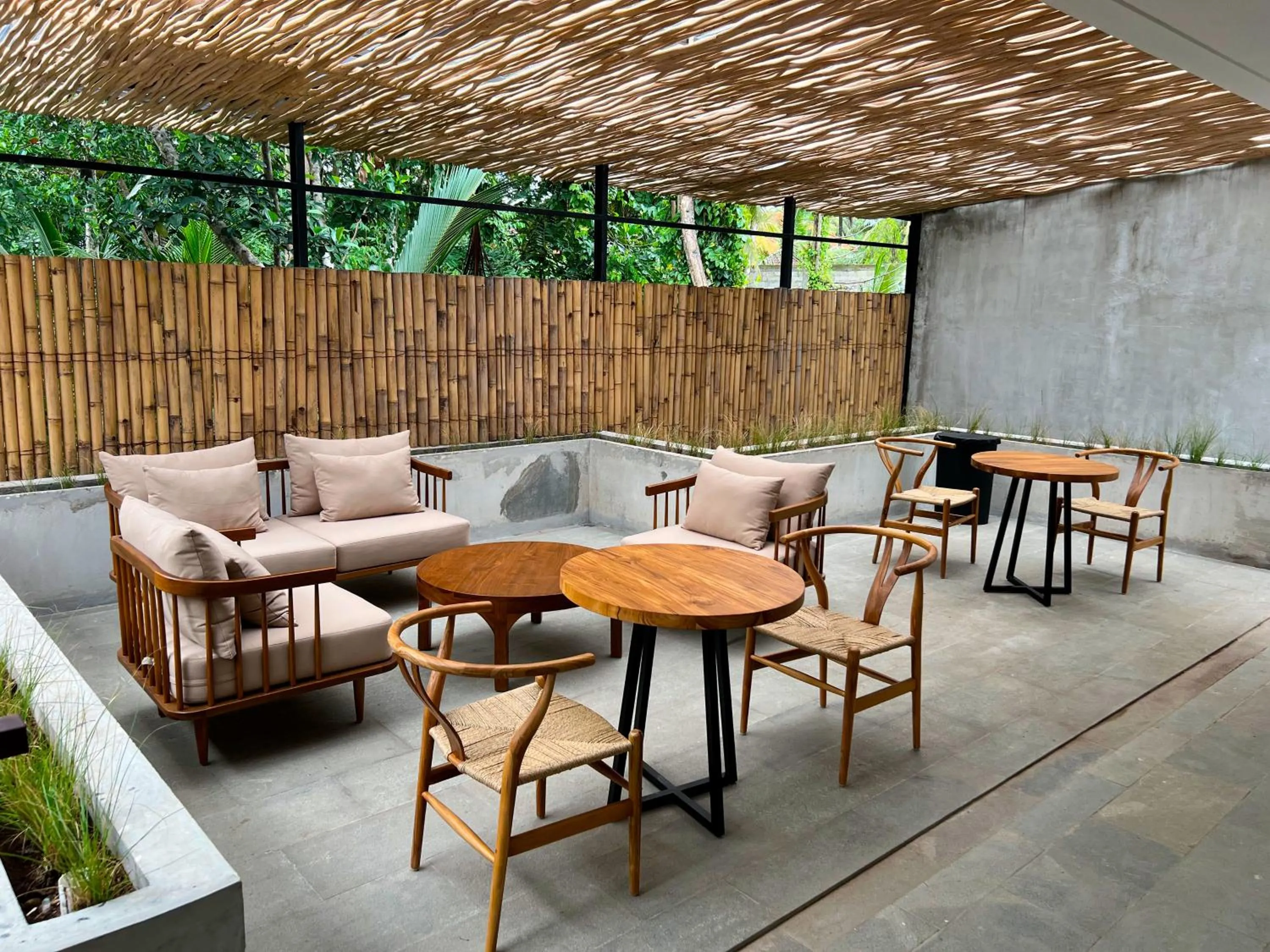 Balcony/Terrace in Happiness Apartments Bali Ubud