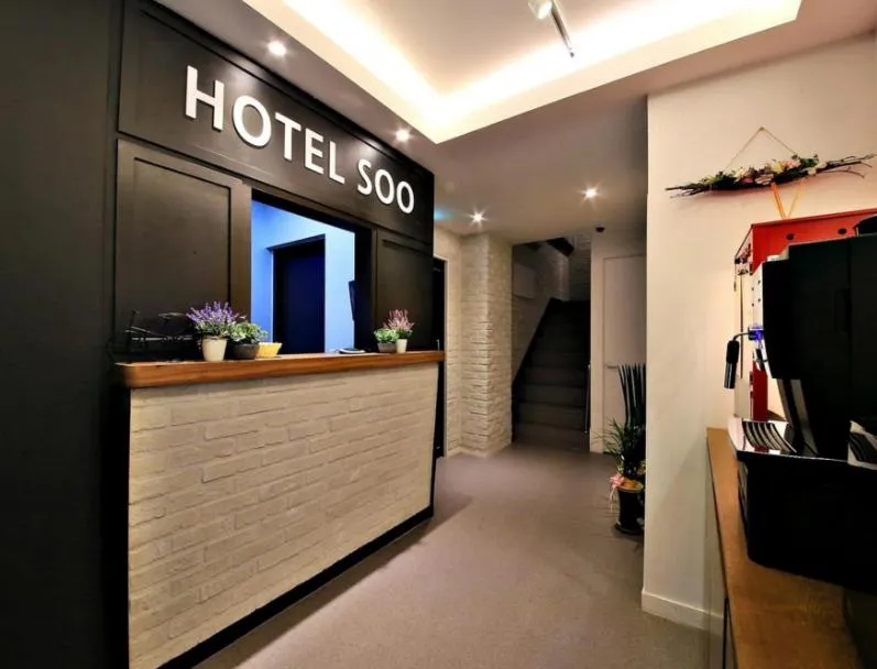 Property logo or sign in Hotel Soo