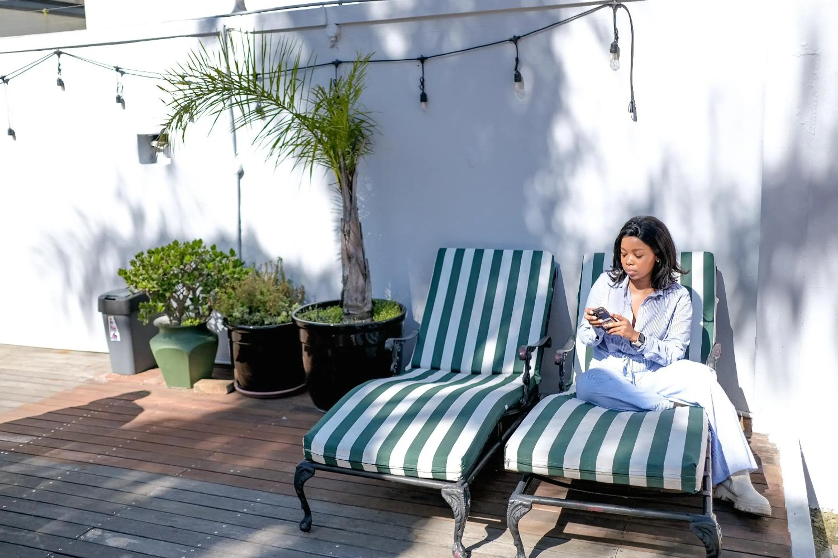 Patio in Neighbourgood Ravenscraig