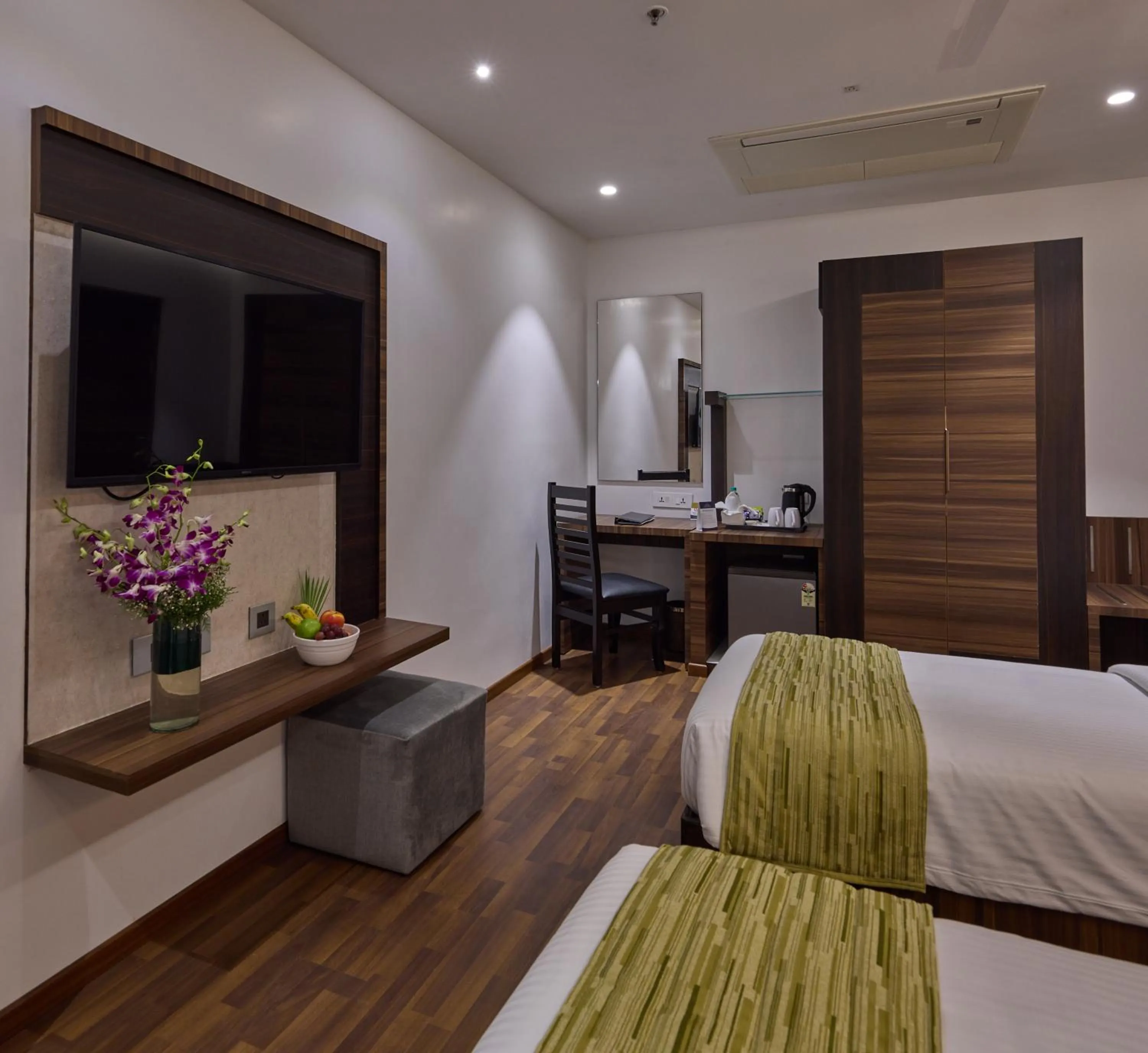 Bedroom, Bed in Grand Continent Hosur A Sarovar Portico Affiliate Hotel
