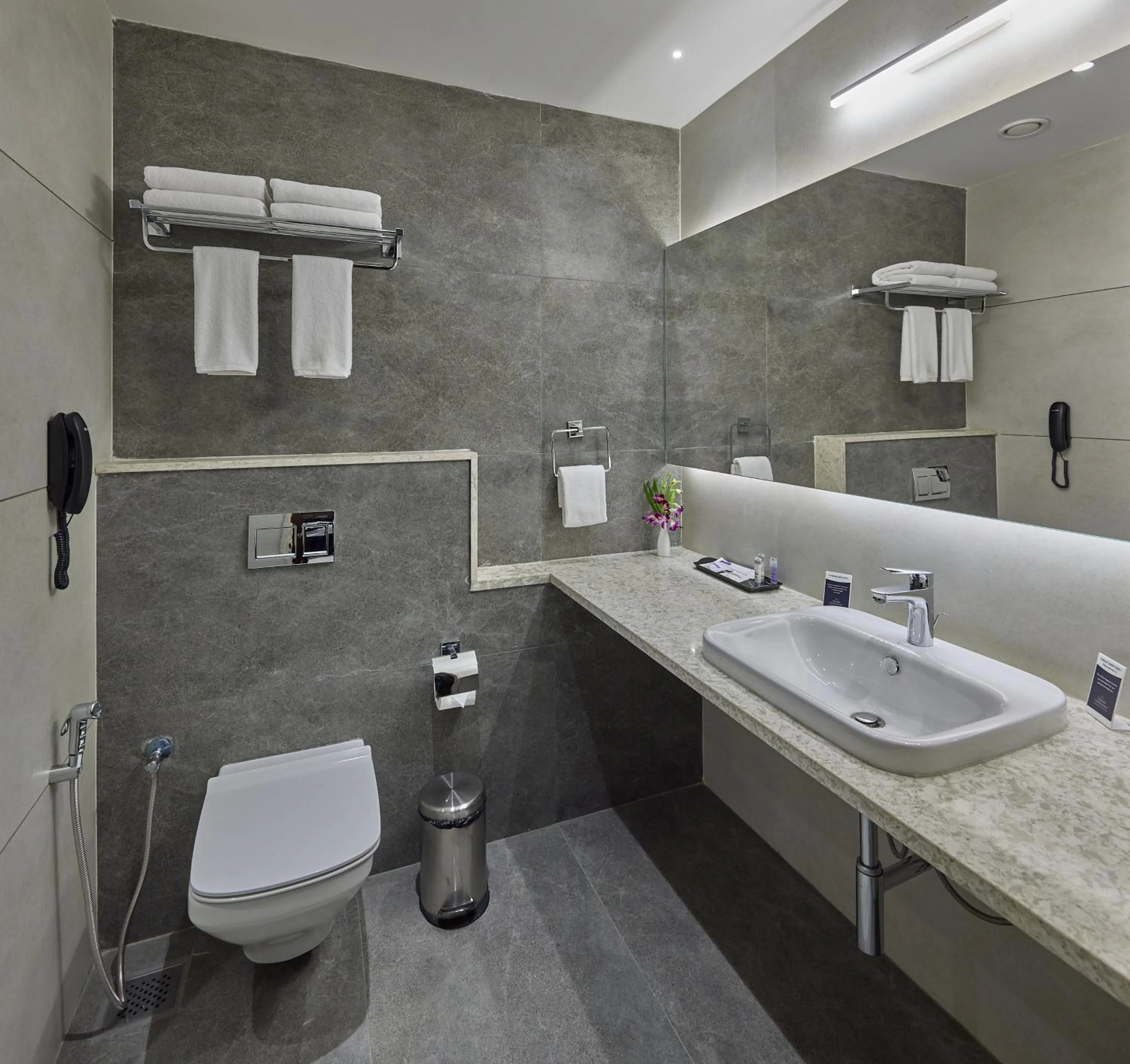 Bathroom in Grand Continent Hosur A Sarovar Portico Affiliate Hotel