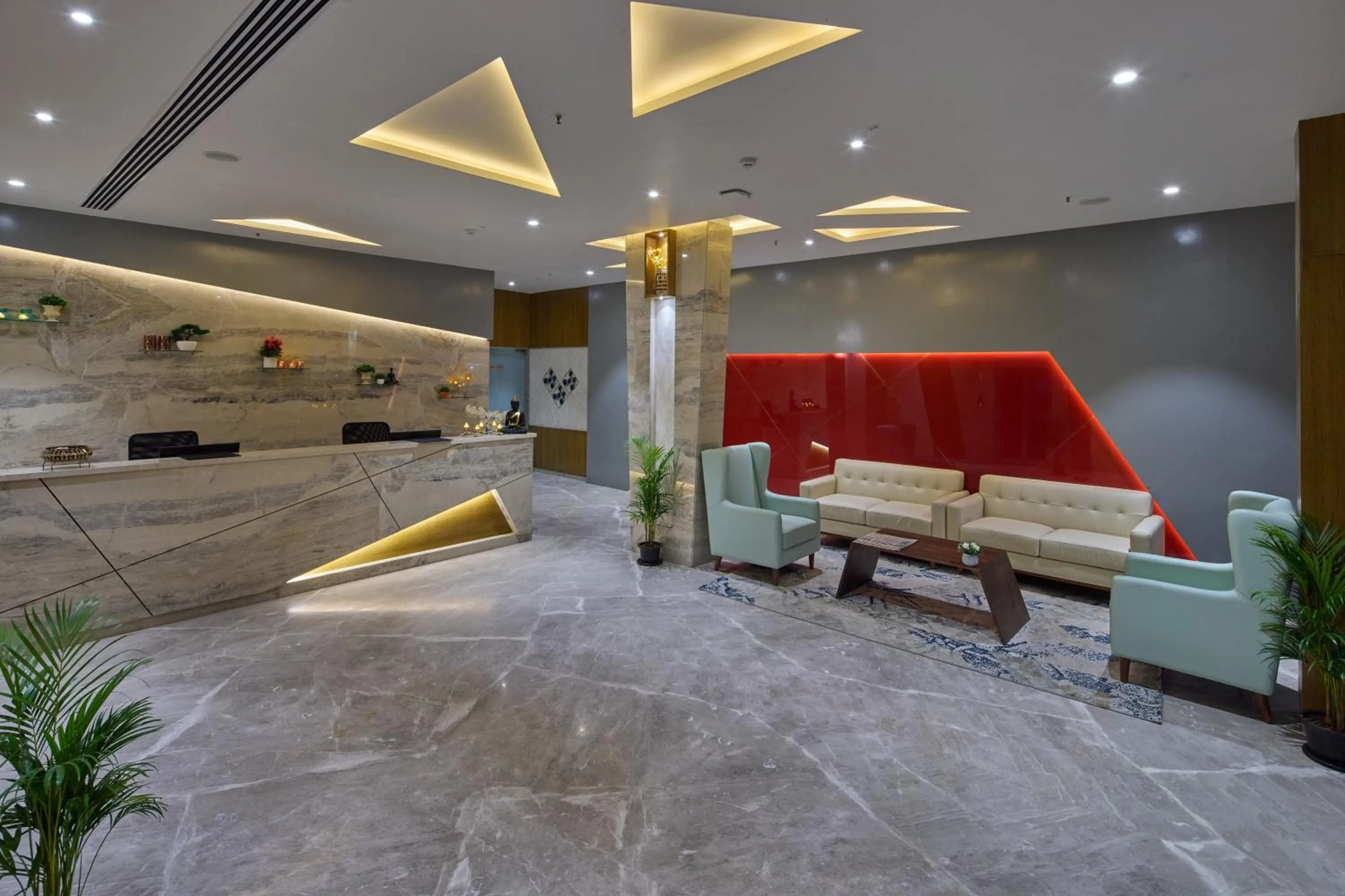 Lobby or reception in Grand Continent Hosur A Sarovar Portico Affiliate Hotel