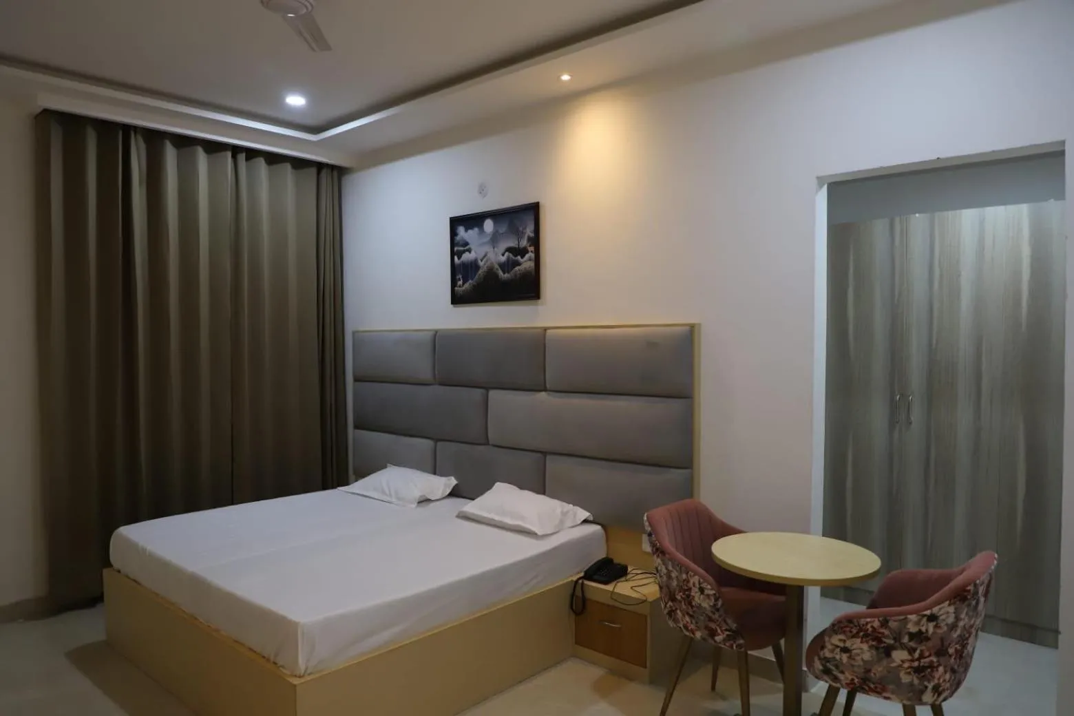 Bedroom, Bed in Radha Madhav Hotel & Banquet