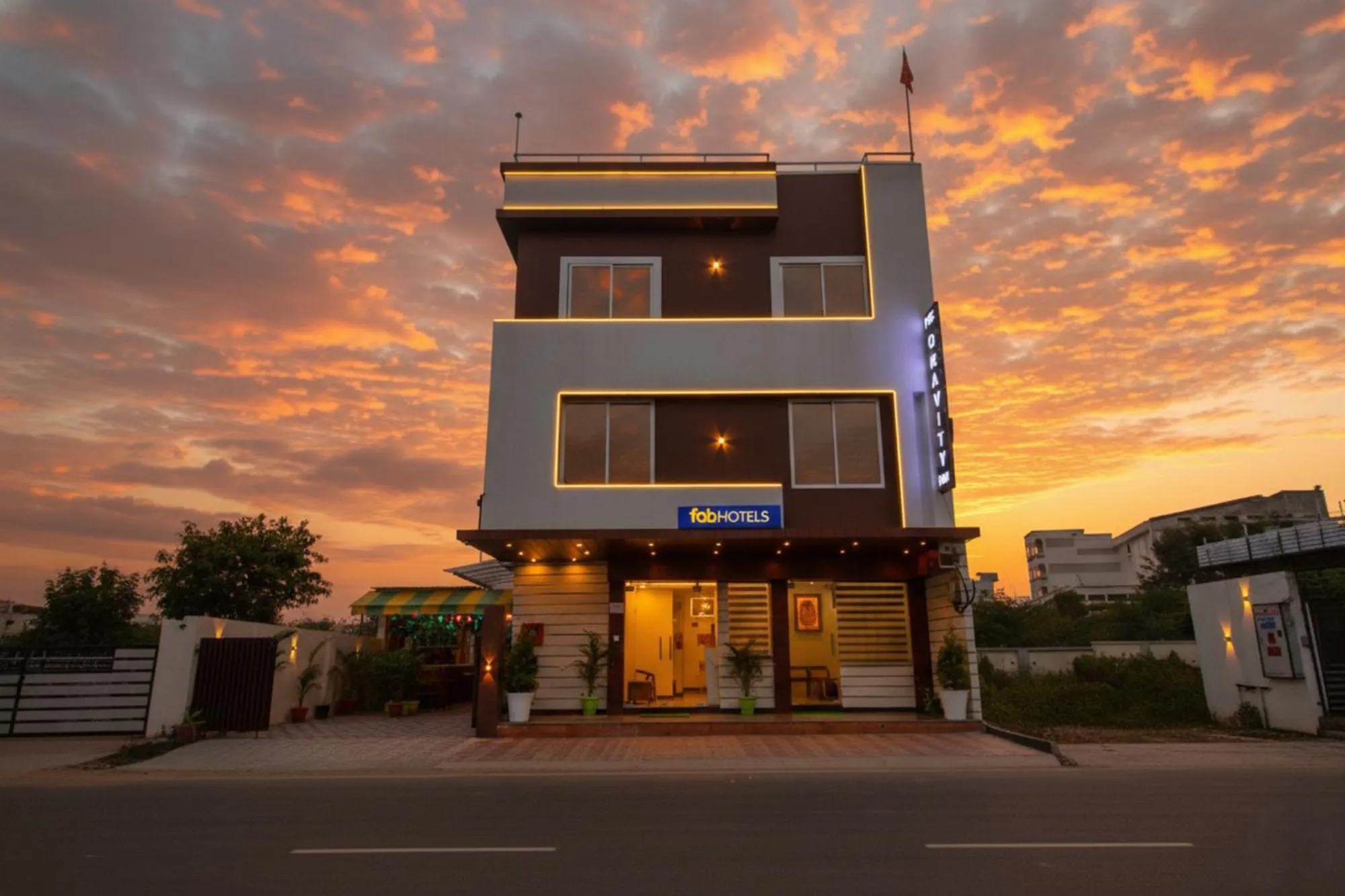 Property building in FabHotel The Gravity Inn