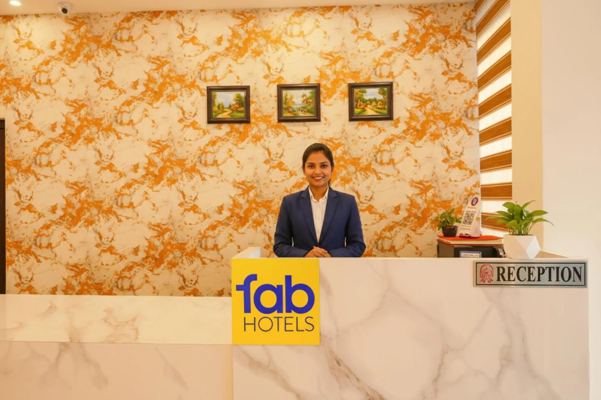 Lobby or reception in FabHotel The Gravity Inn