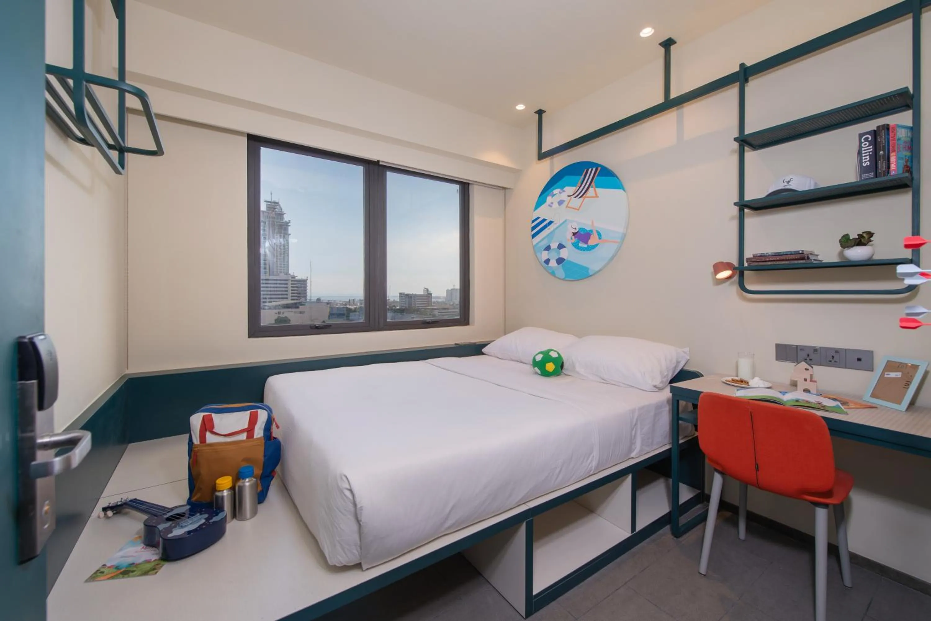 Bedroom, Bed in lyf Cebu City managed by The Ascott Limited