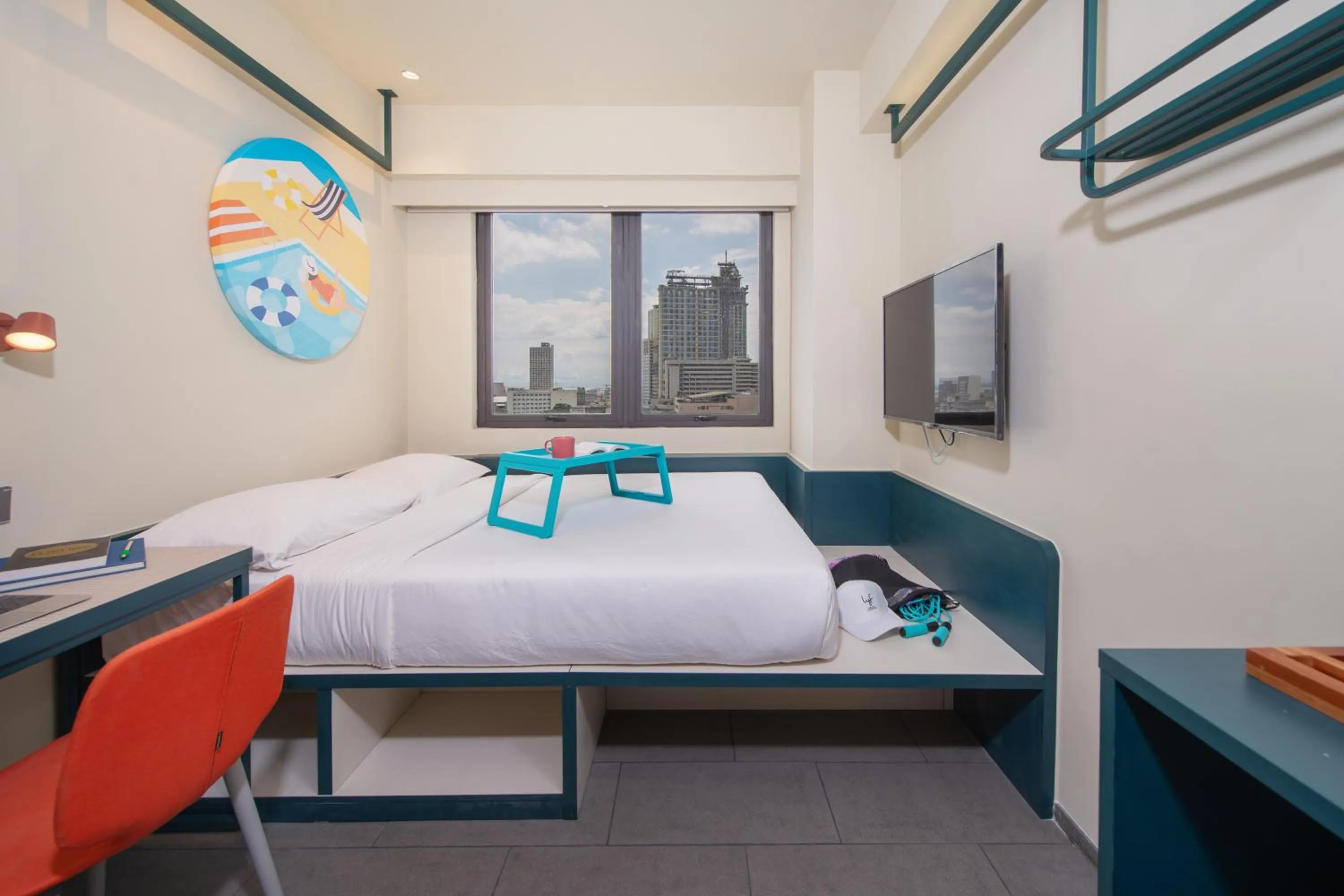 TV and multimedia, Bed in lyf Cebu City managed by The Ascott Limited