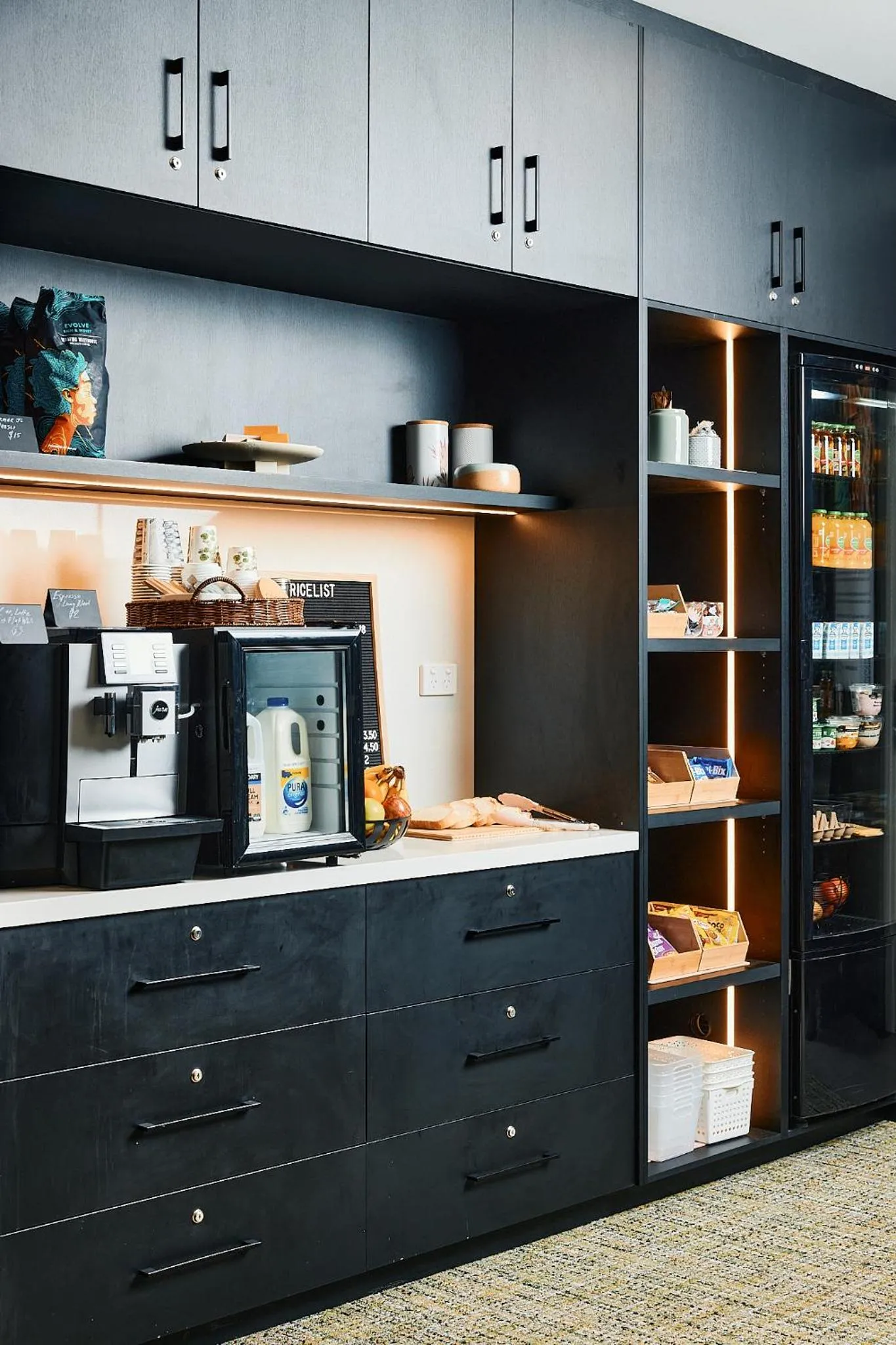 minibar in Quest Melbourne Airport