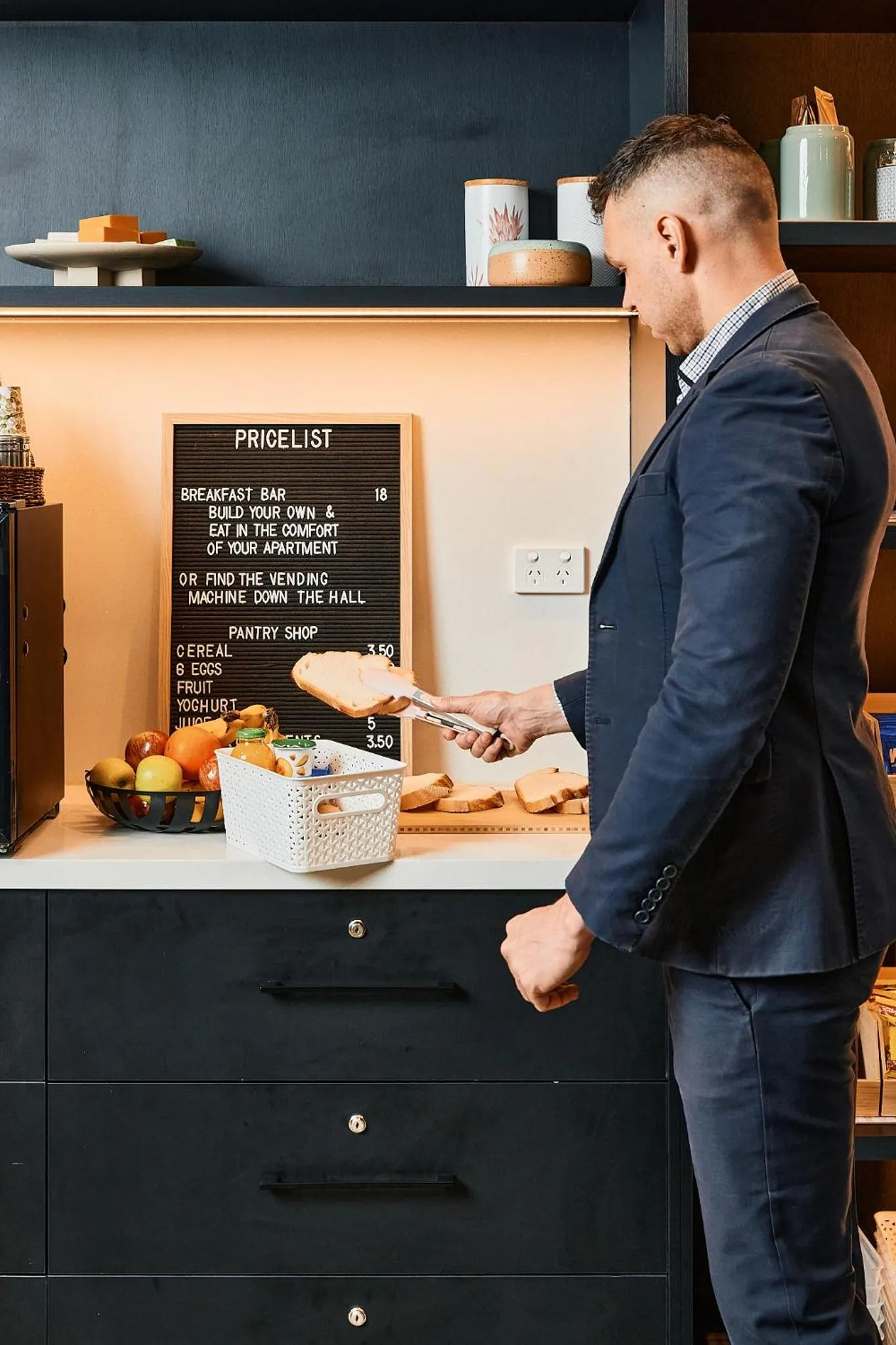 Breakfast in Quest Melbourne Airport