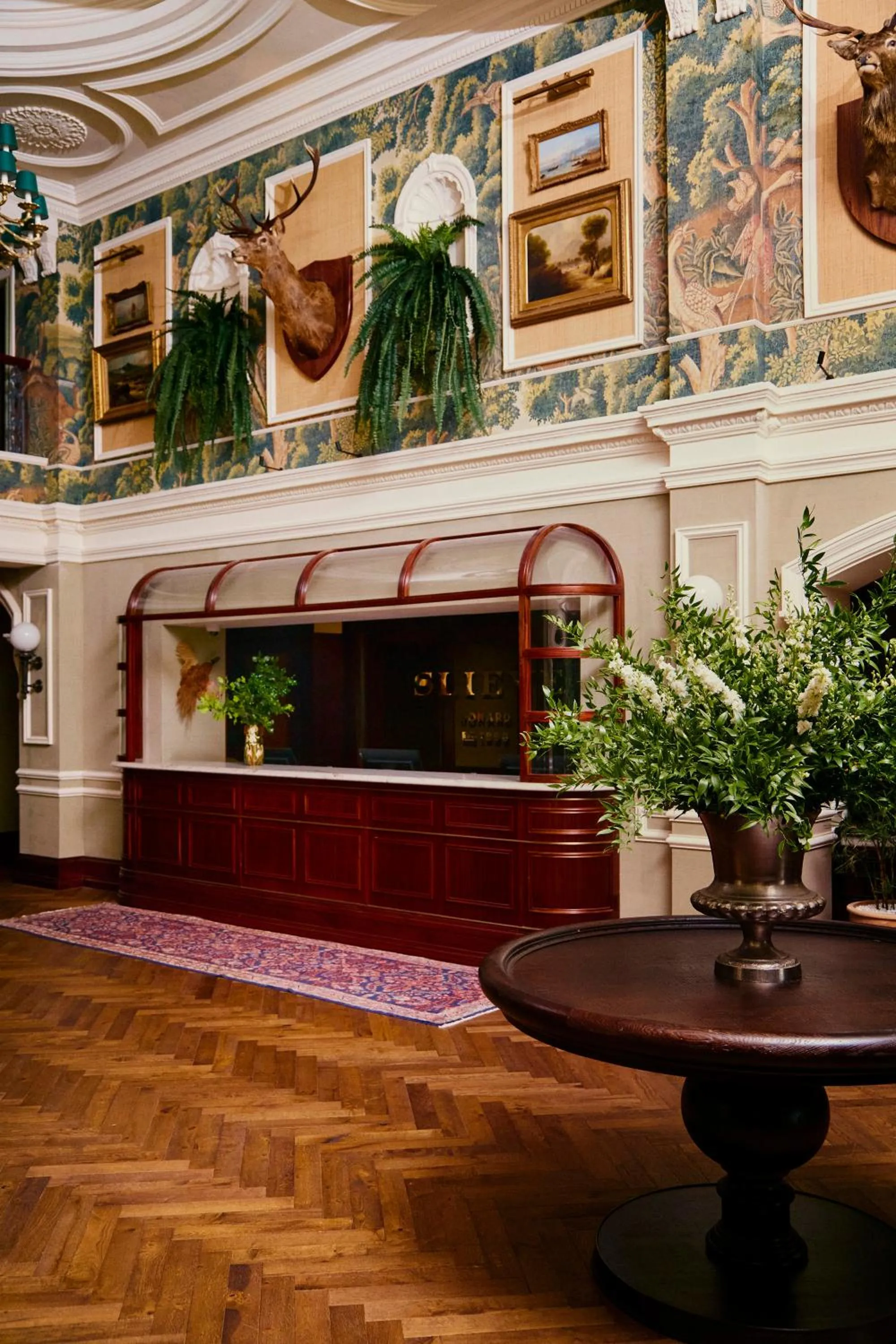 Lobby or reception in Slieve Donard