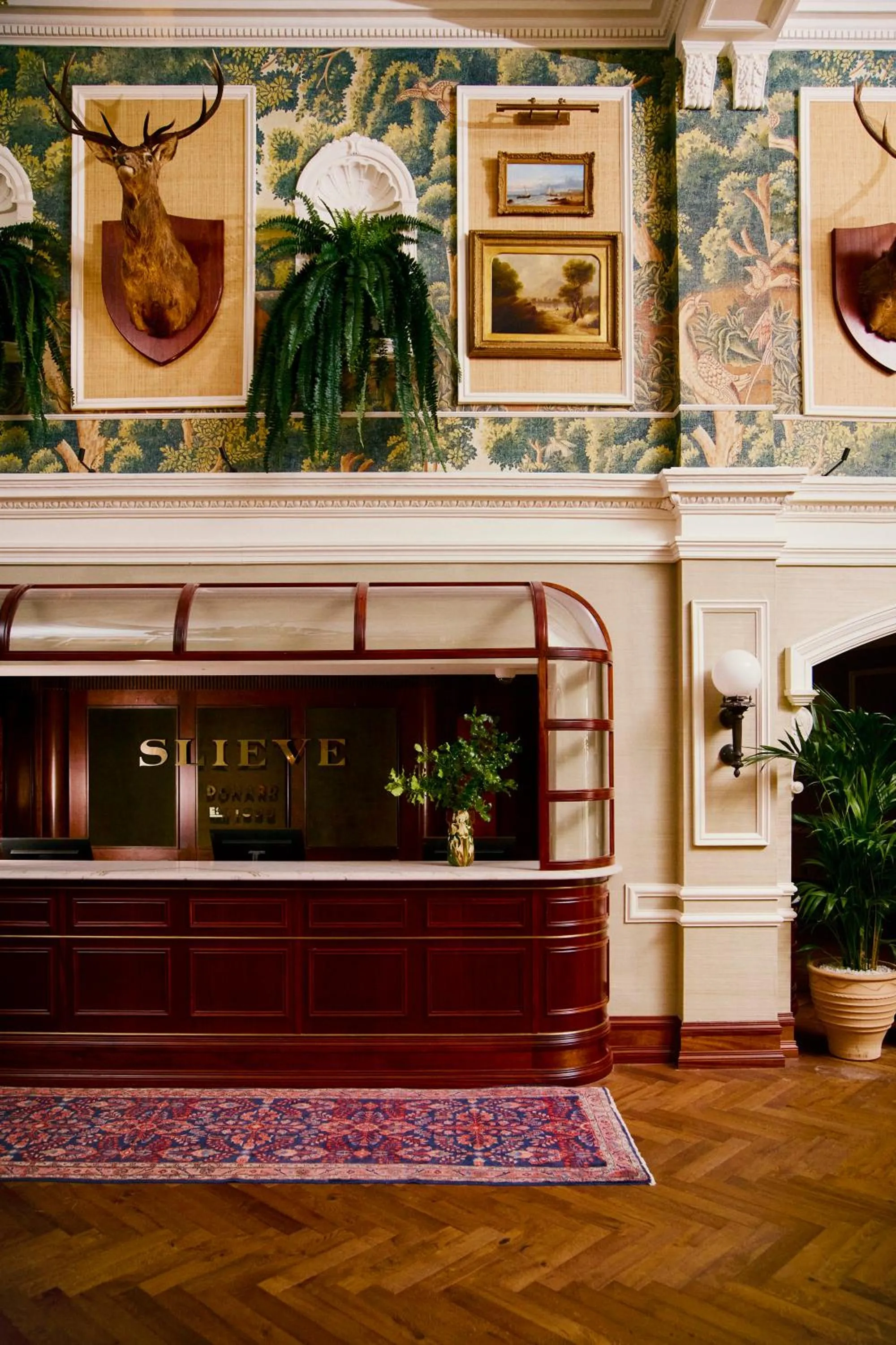 Lobby or reception in Slieve Donard