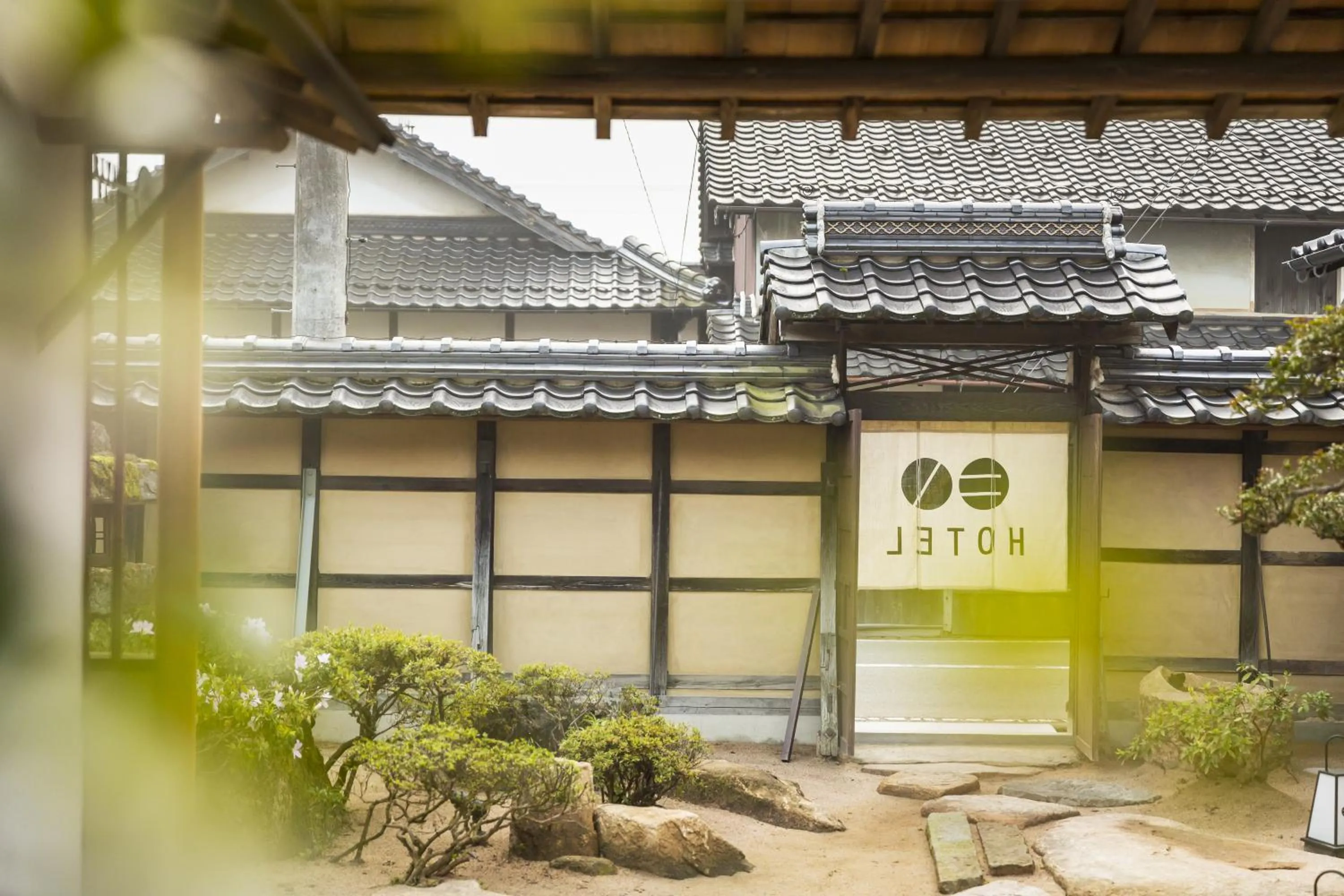 Garden in EN Takeda Castle Town Hotel