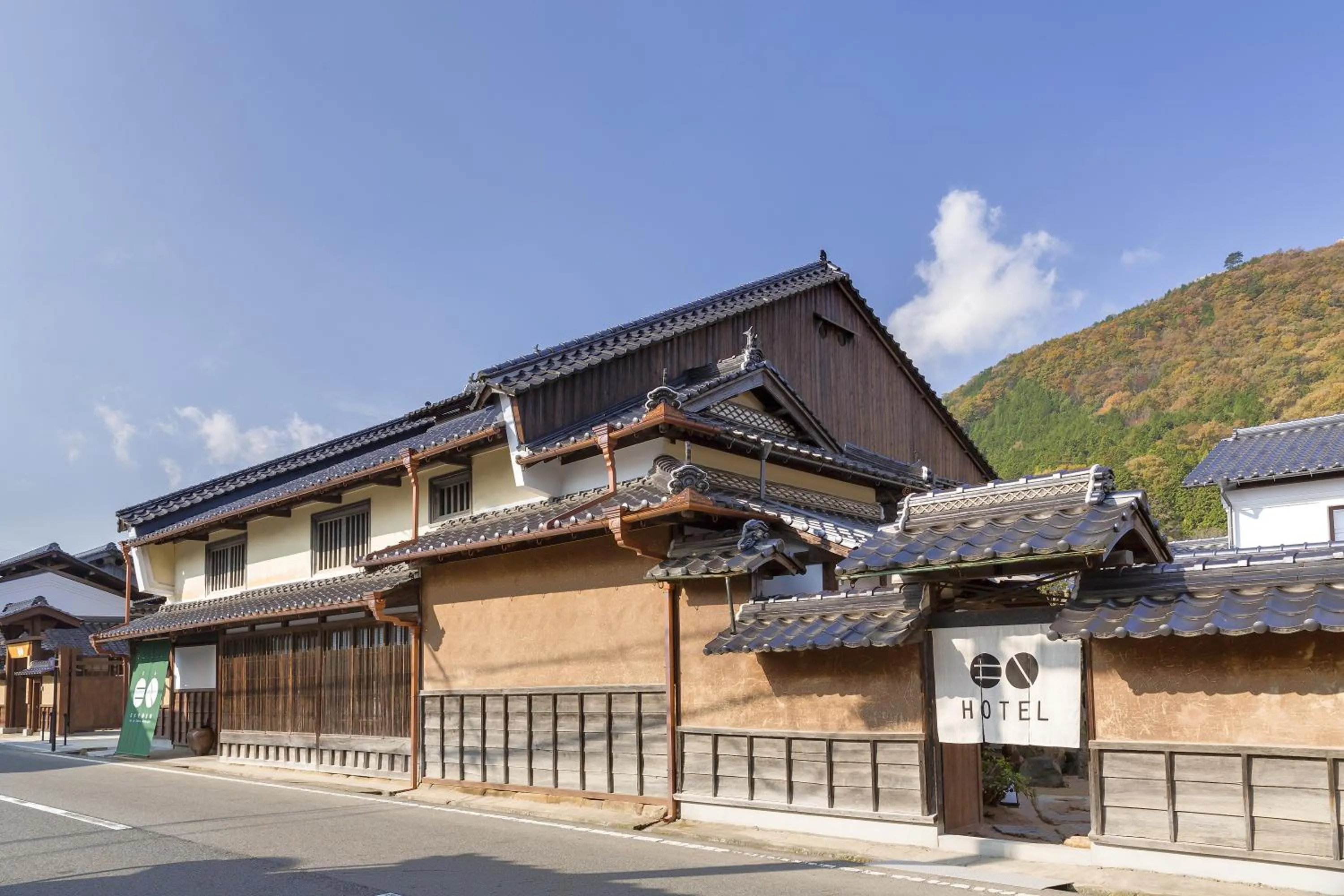 Facade/entrance in EN Takeda Castle Town Hotel