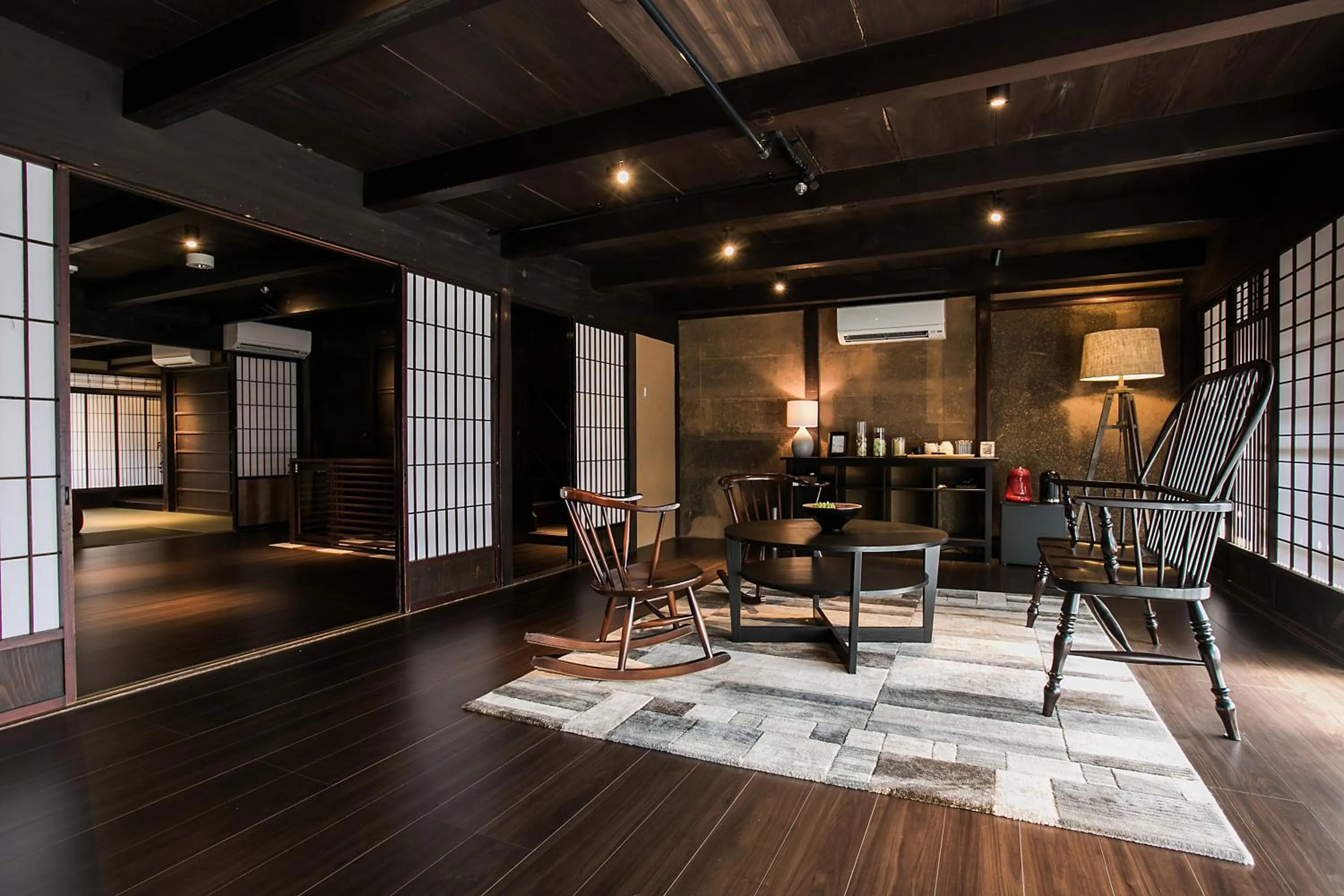 Living room in EN Takeda Castle Town Hotel