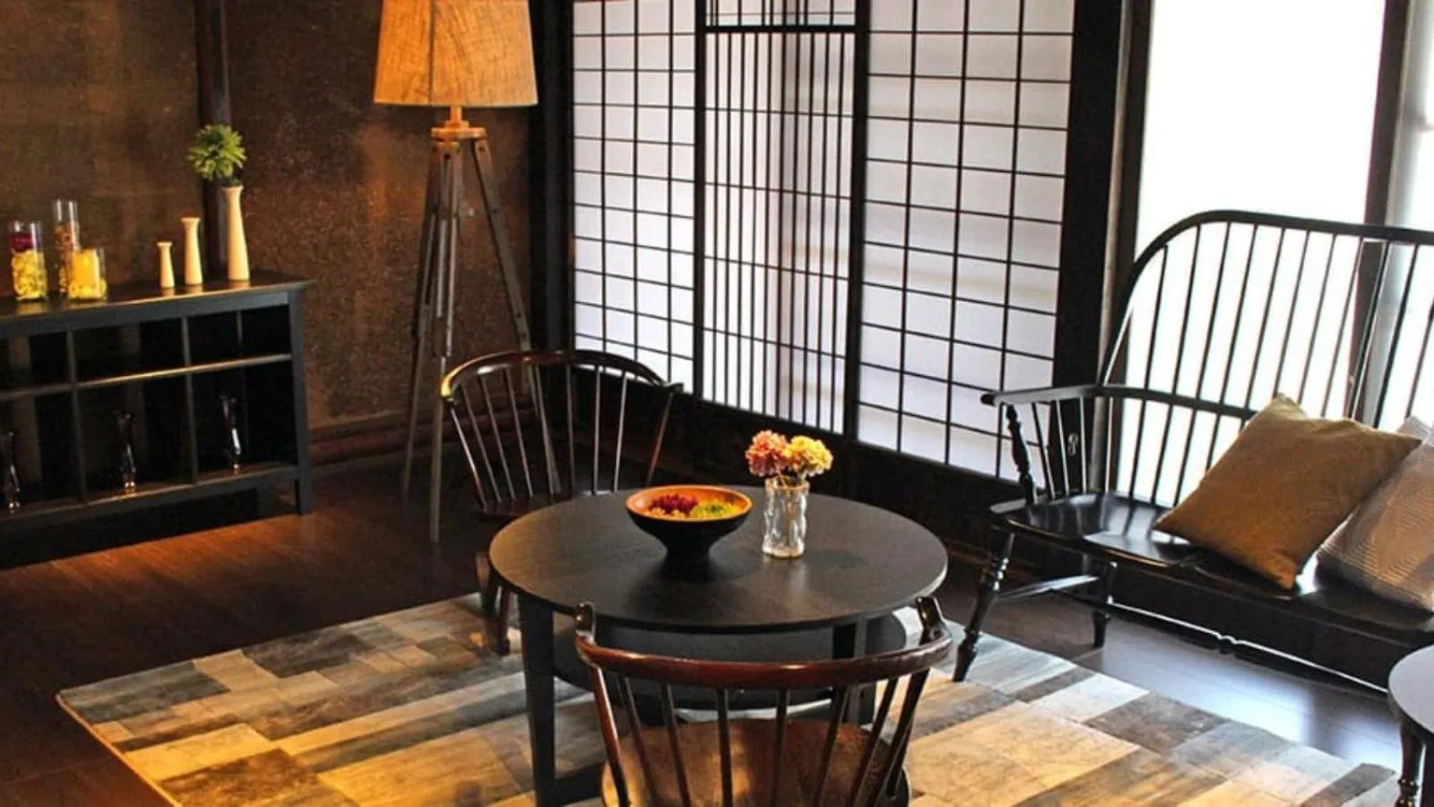 Decorative detail in EN Takeda Castle Town Hotel