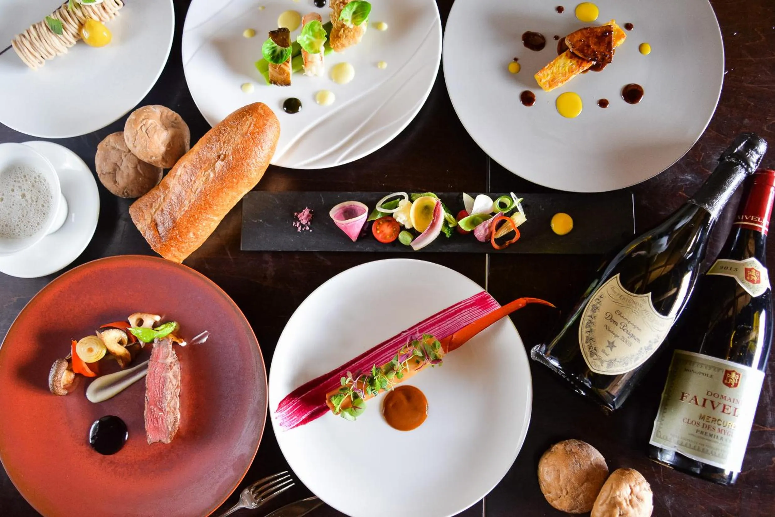 Food in EN Takeda Castle Town Hotel