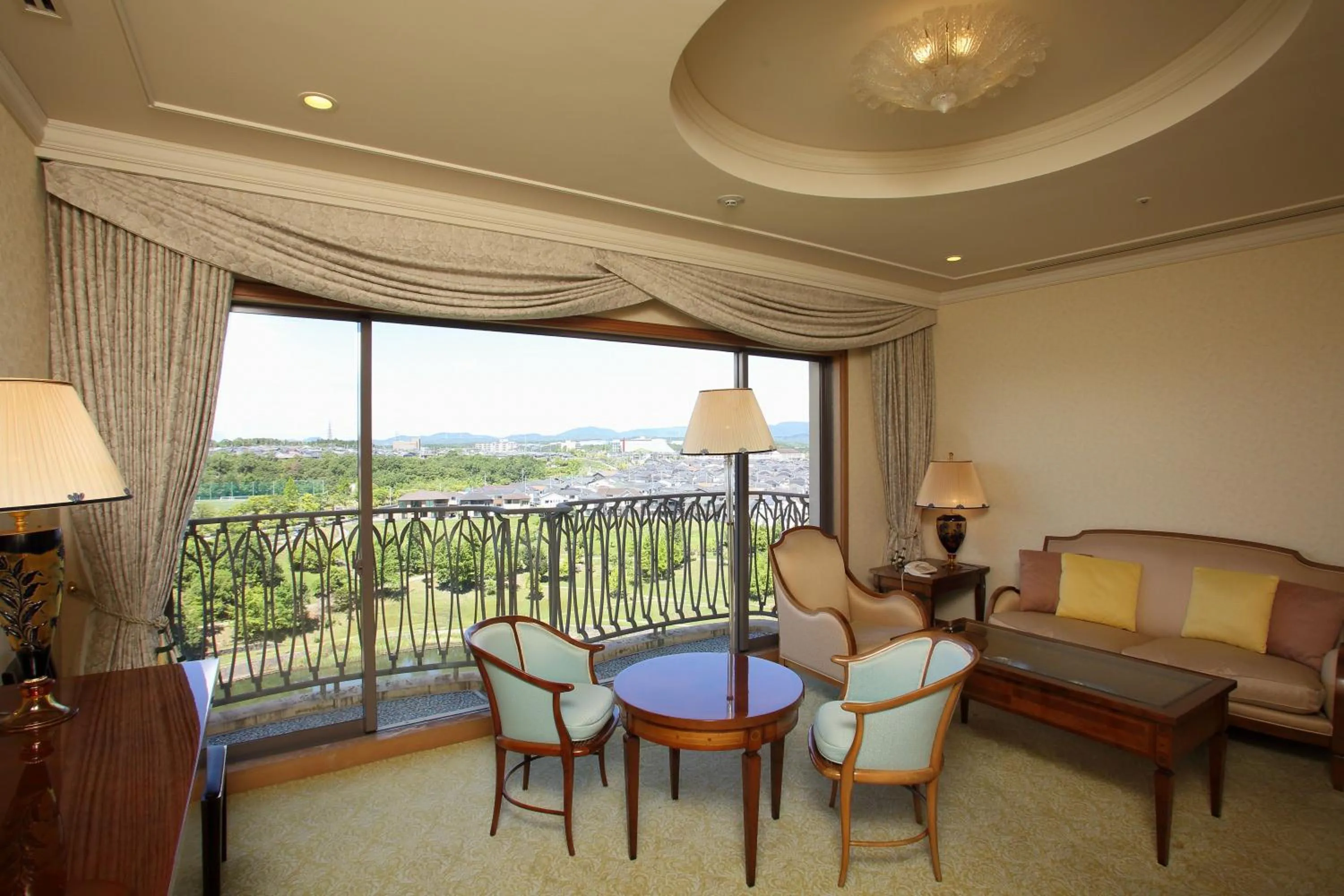 Living room in The Celecton Premier Kobe Sanda Hotel