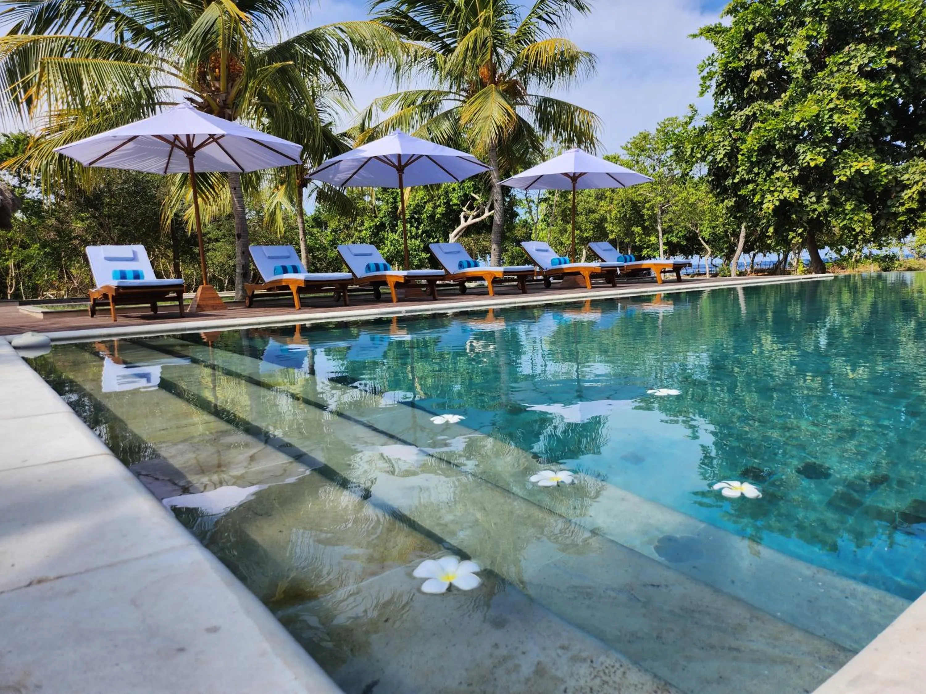 Swimming pool in KANDORA Luxury villas
