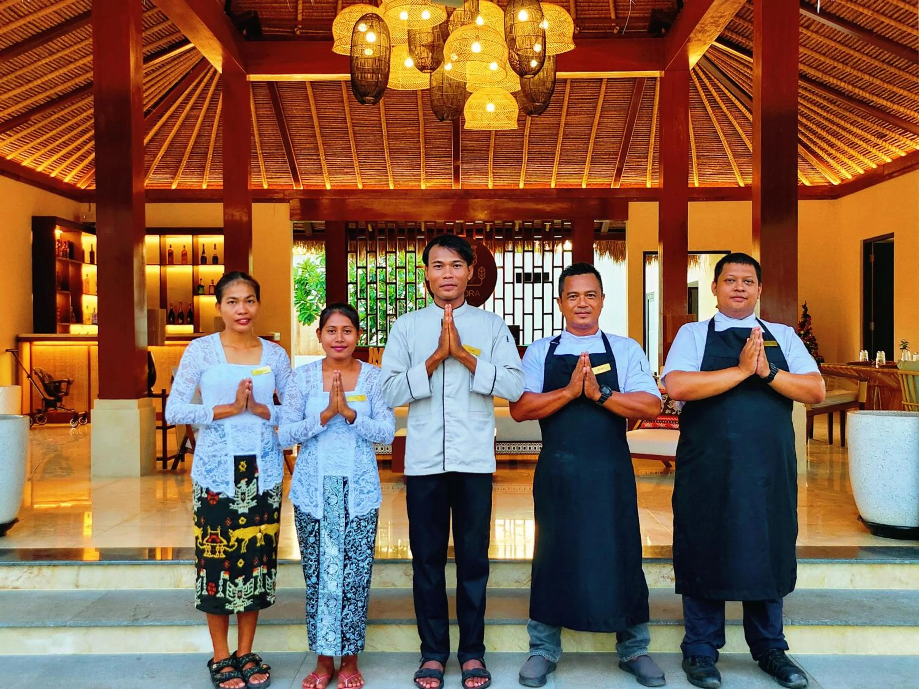 Staff in KANDORA Luxury villas