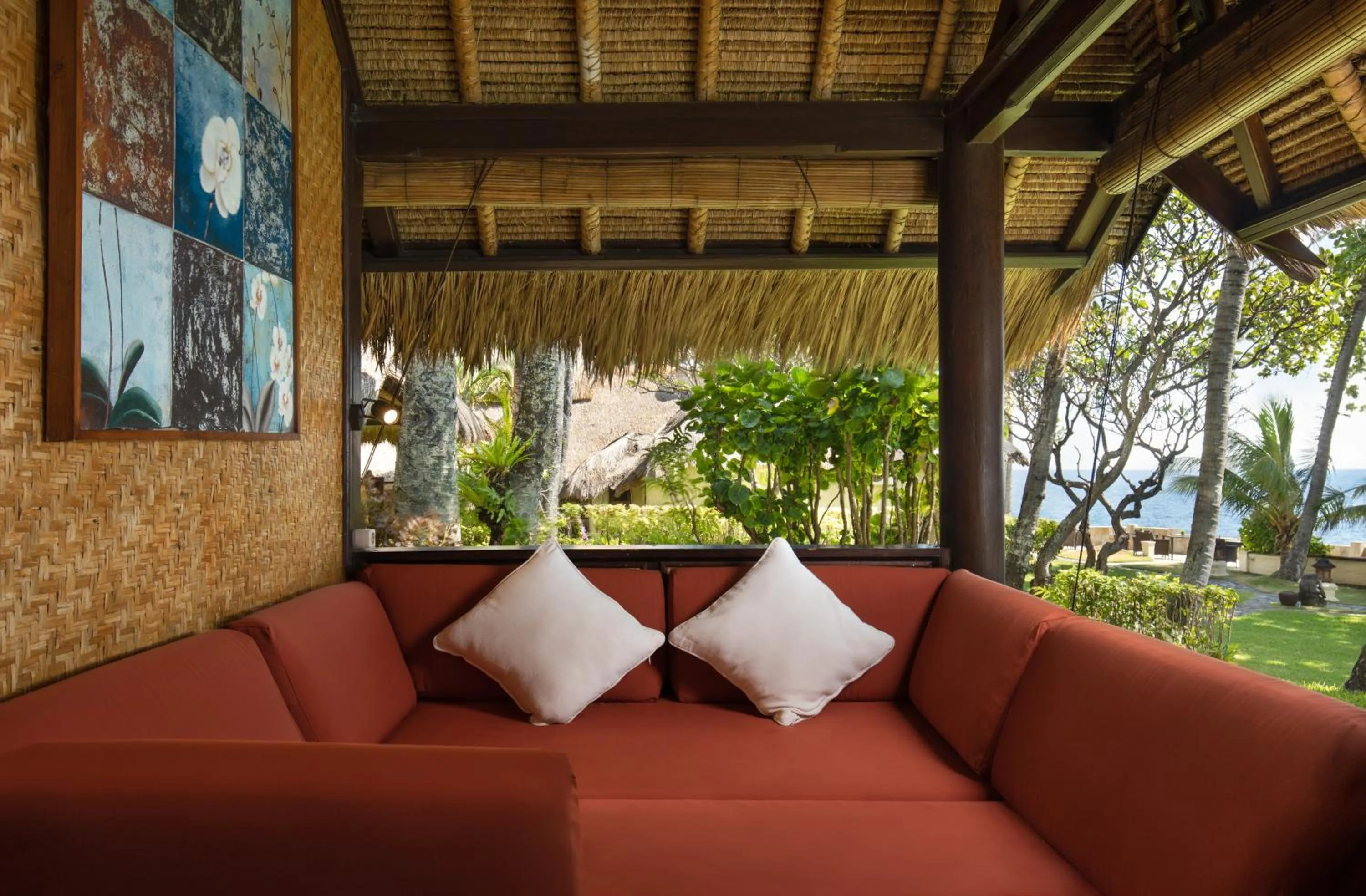 Seating area in Alam Anda Ocean Front Resort & Spa Dive Resort